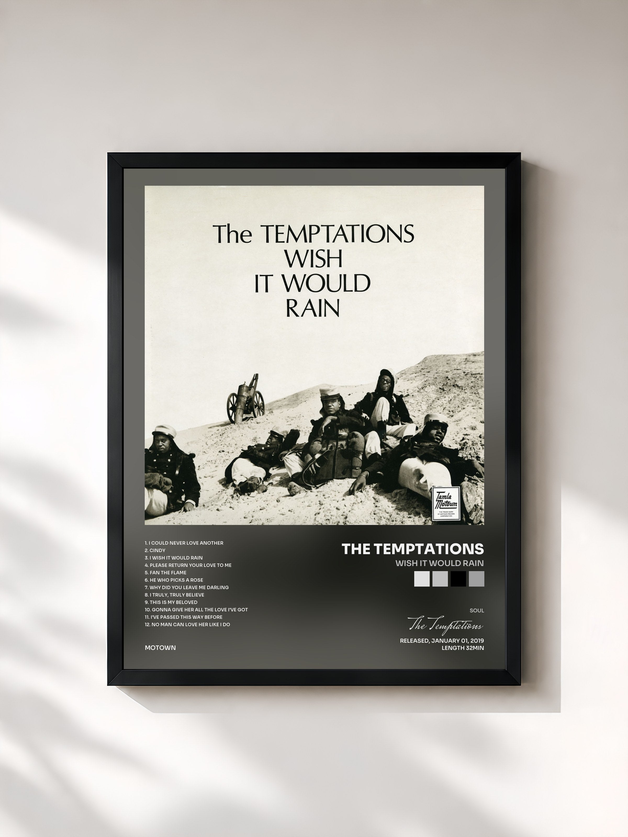 The Temptations · Wish It Would Rain
