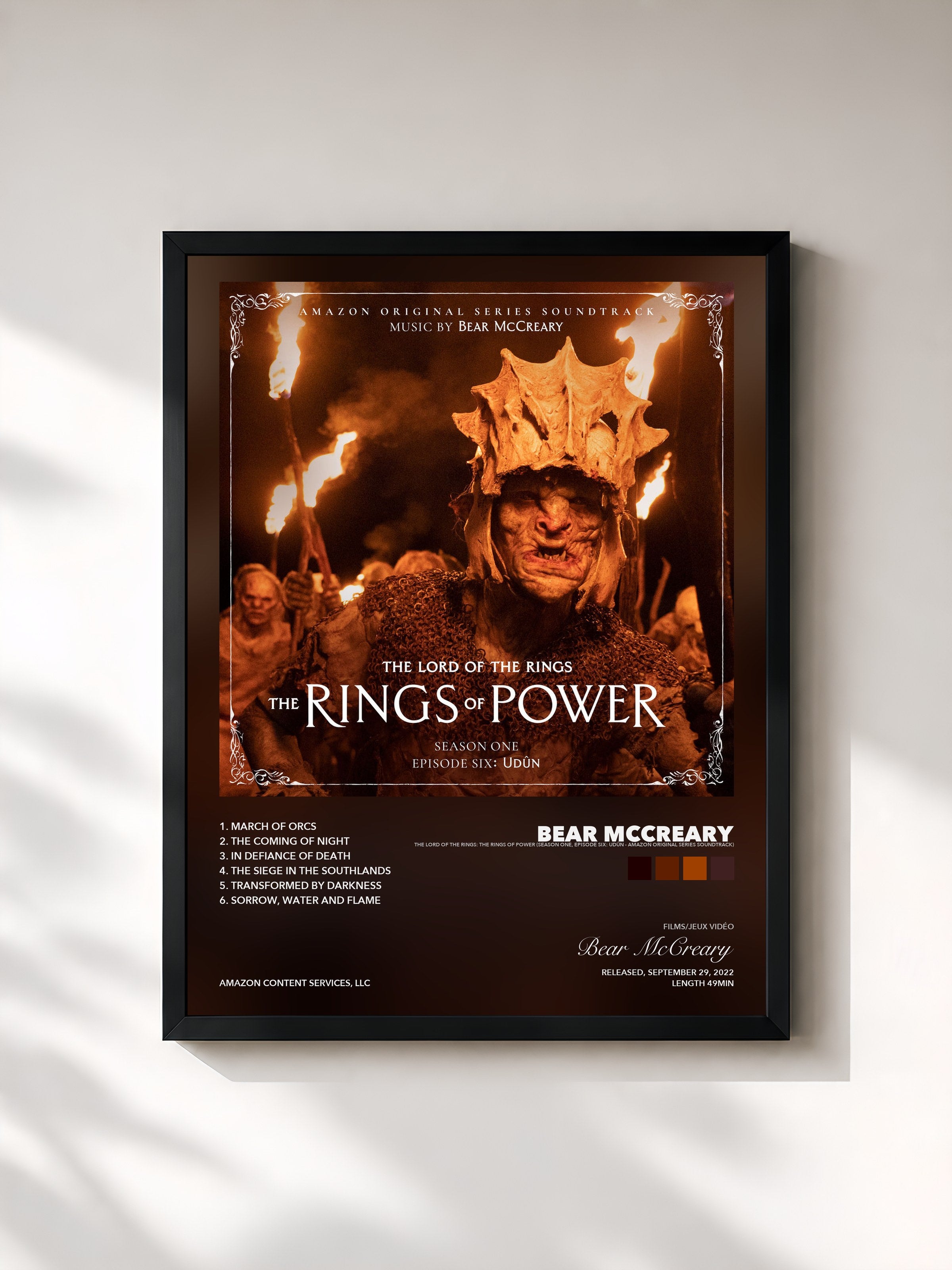 Bear McCreary – The Lord of the Rings: The Rings of Power (Season One, Episode Six: Udûn - Amazon Original Series Soundtrack)