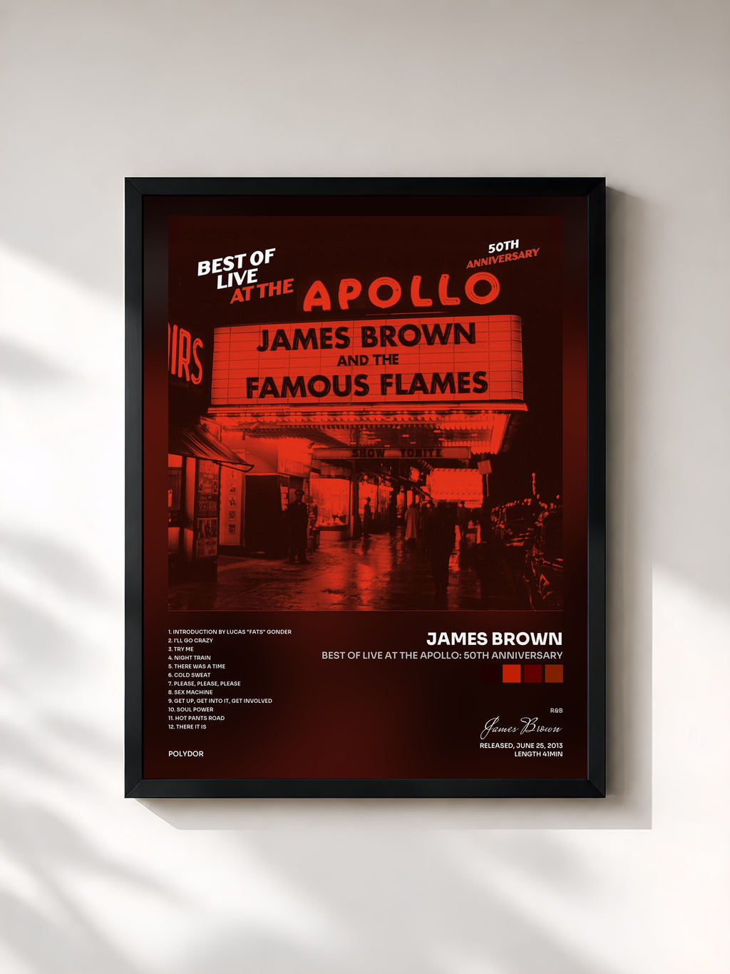 James Brown · Best Of Live At The Apollo: 50th Anniversary
