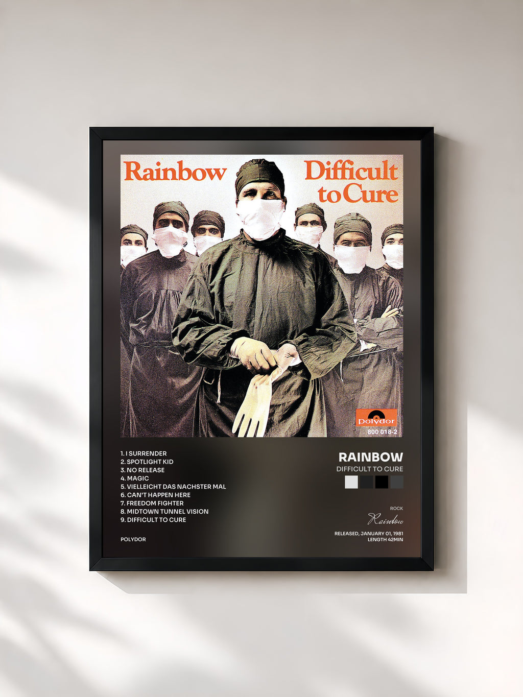 Rainbow · Difficult To Cure
