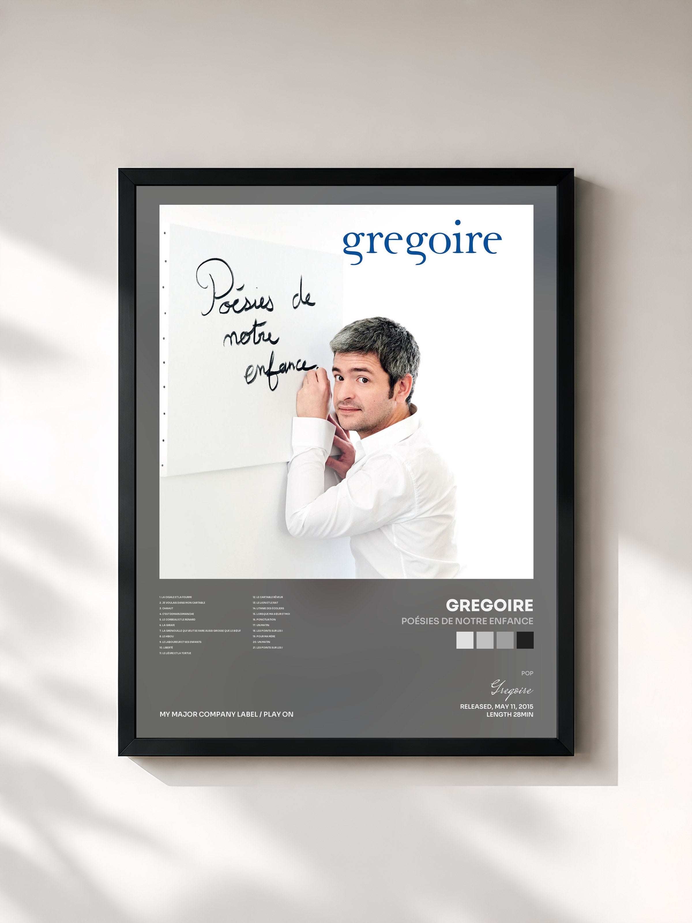 Gregoire · Poésies de notre enfance