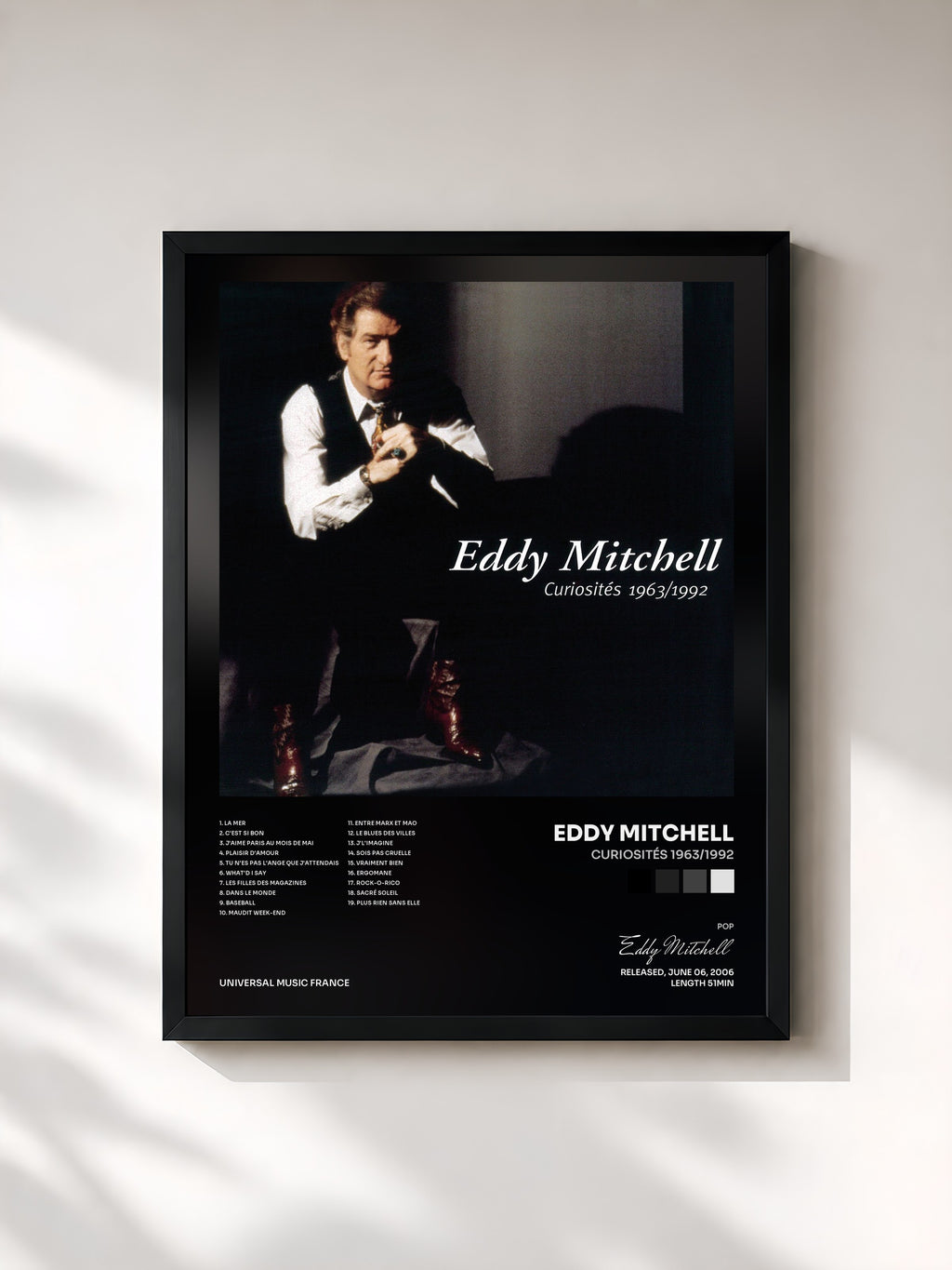 Eddy Mitchell · Curiosités 1963/1992