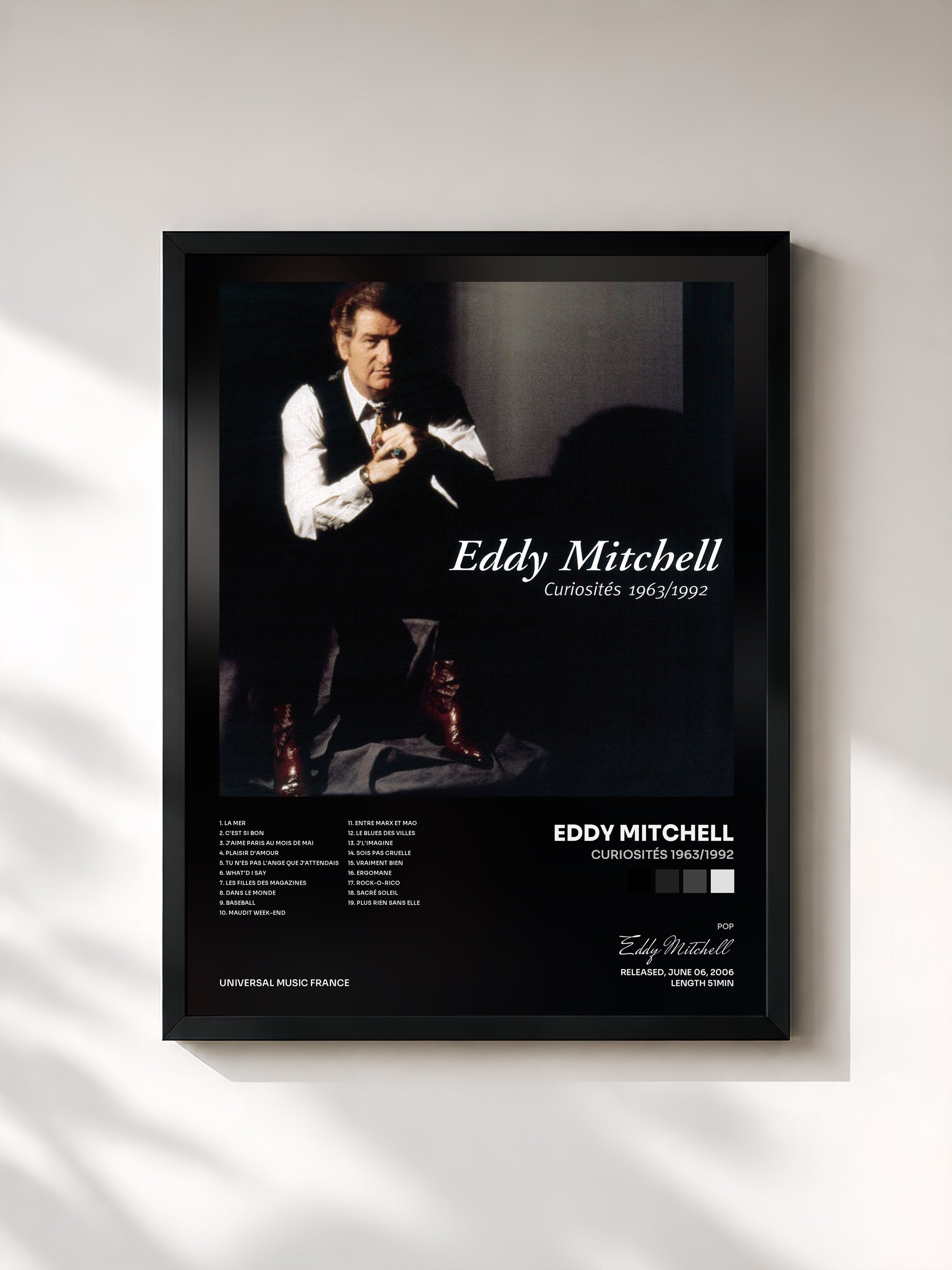 Eddy Mitchell · Curiosités 1963/1992