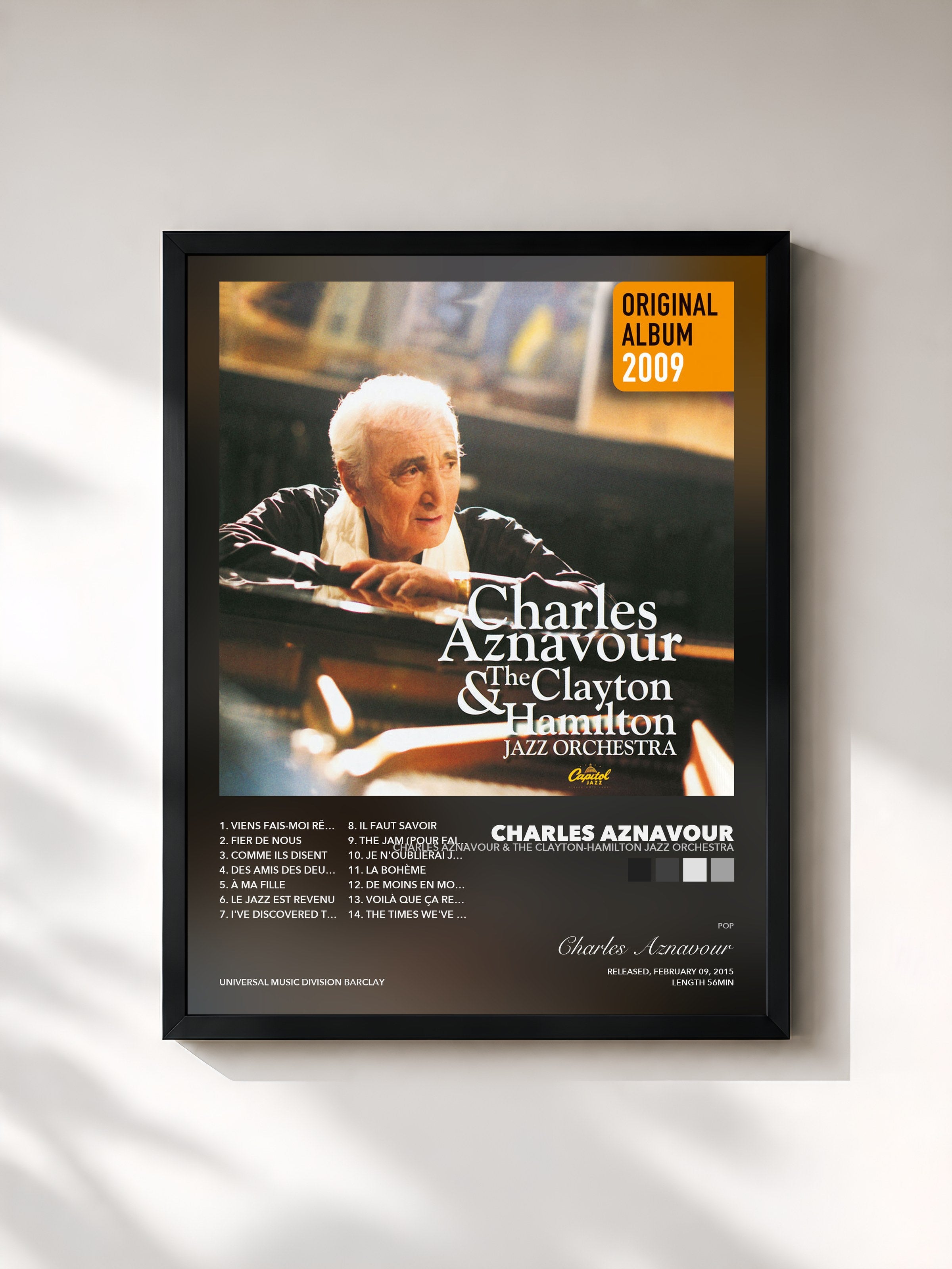 Charles Aznavour – Charles Aznavour & The Clayton-Hamilton Jazz Orchestra