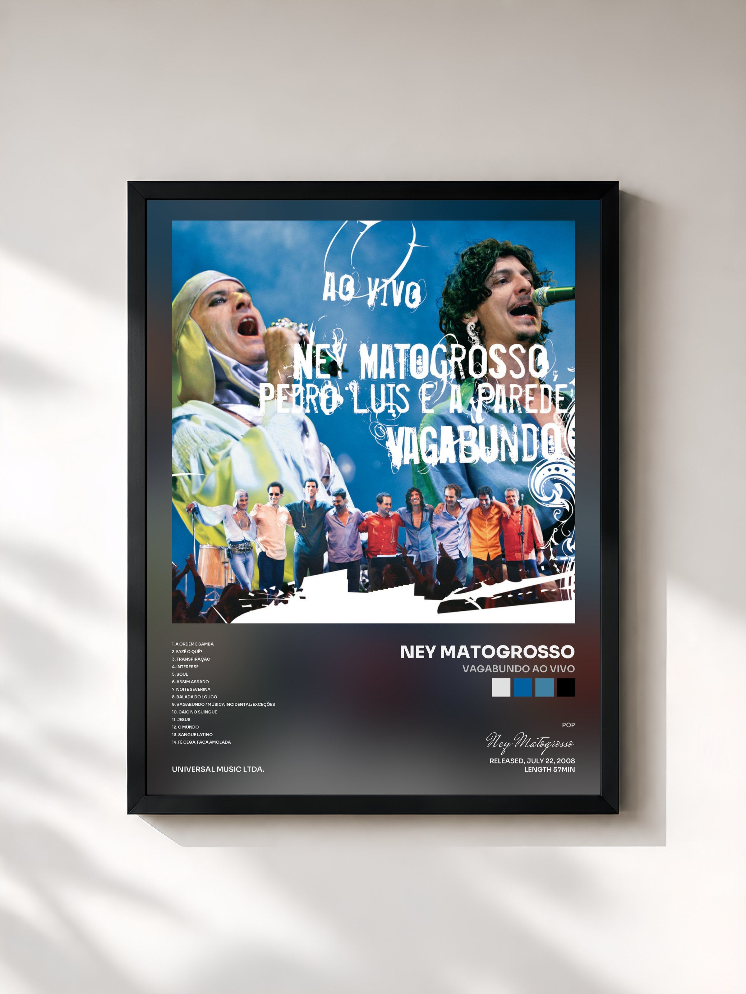 Ney Matogrosso · Vagabundo Ao Vivo