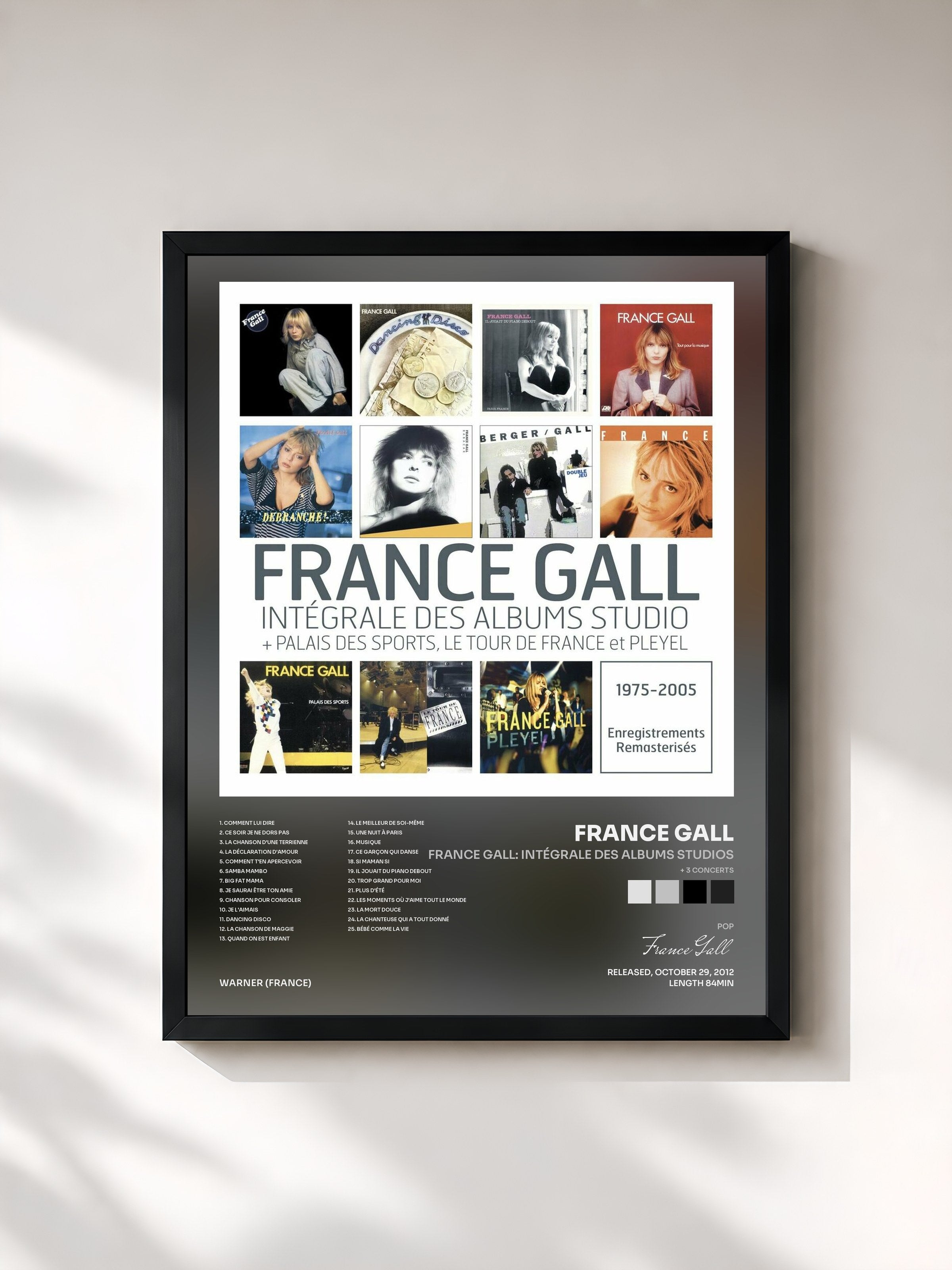 France Gall · France Gall: Intégrale des albums studios (+ 3 concerts)