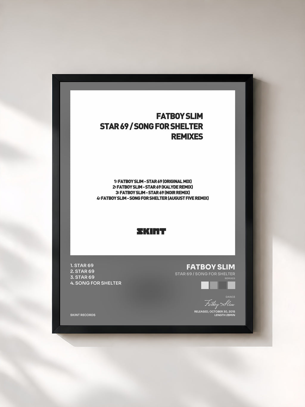 Fatboy Slim · Star 69 / Song for Shelter (Remixes)