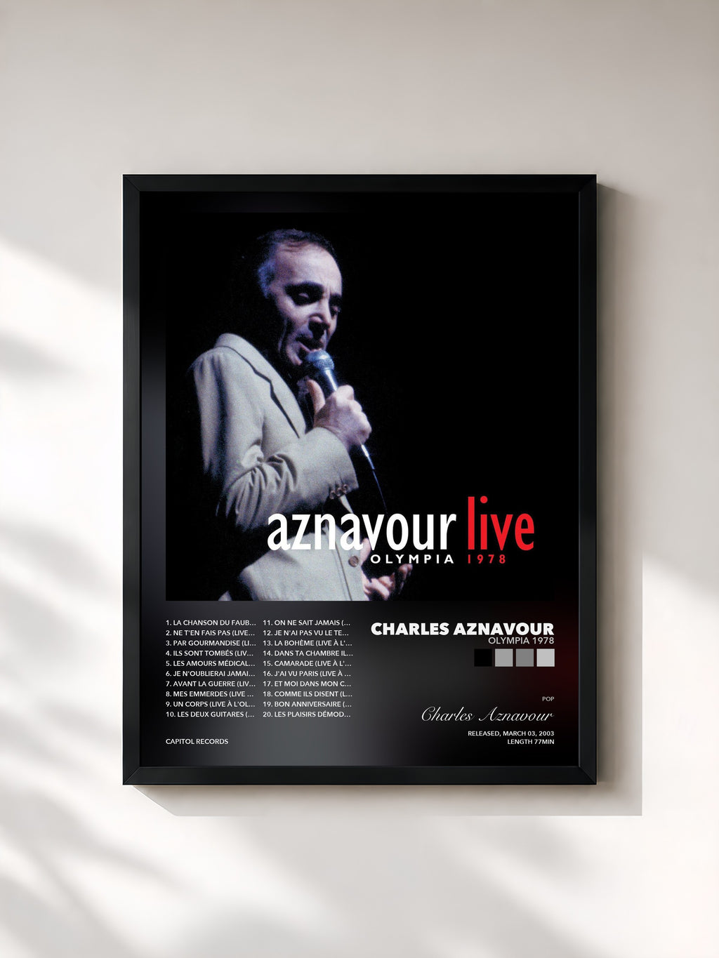 Charles Aznavour – Olympia 1978