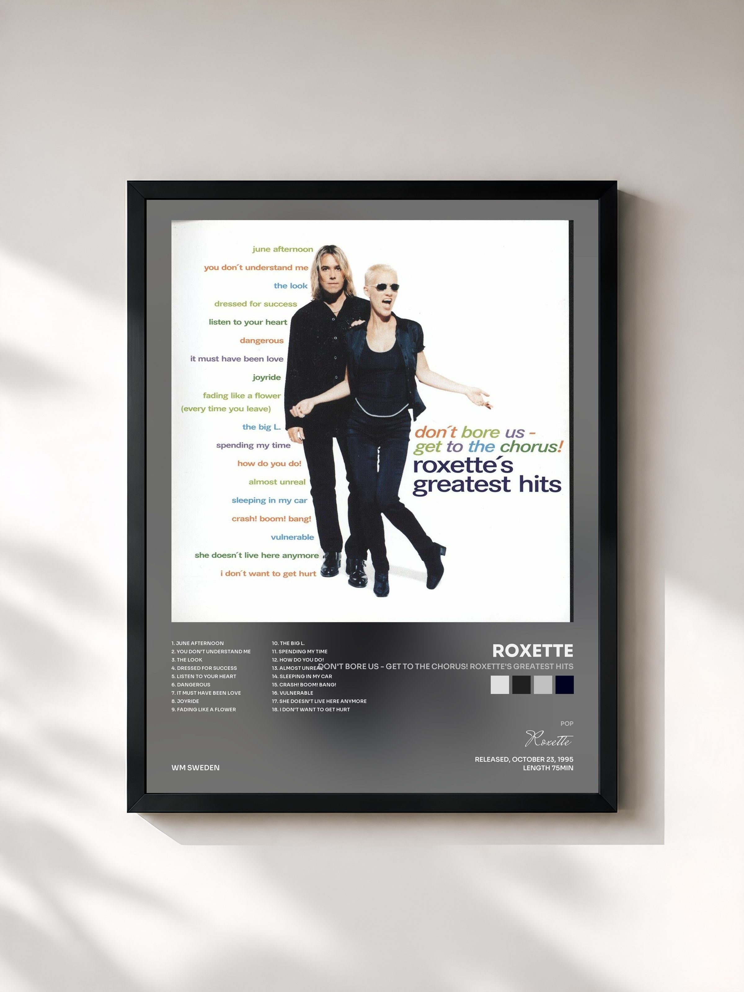 Roxette · Don't Bore Us - Get to the Chorus! Roxette's Greatest Hits