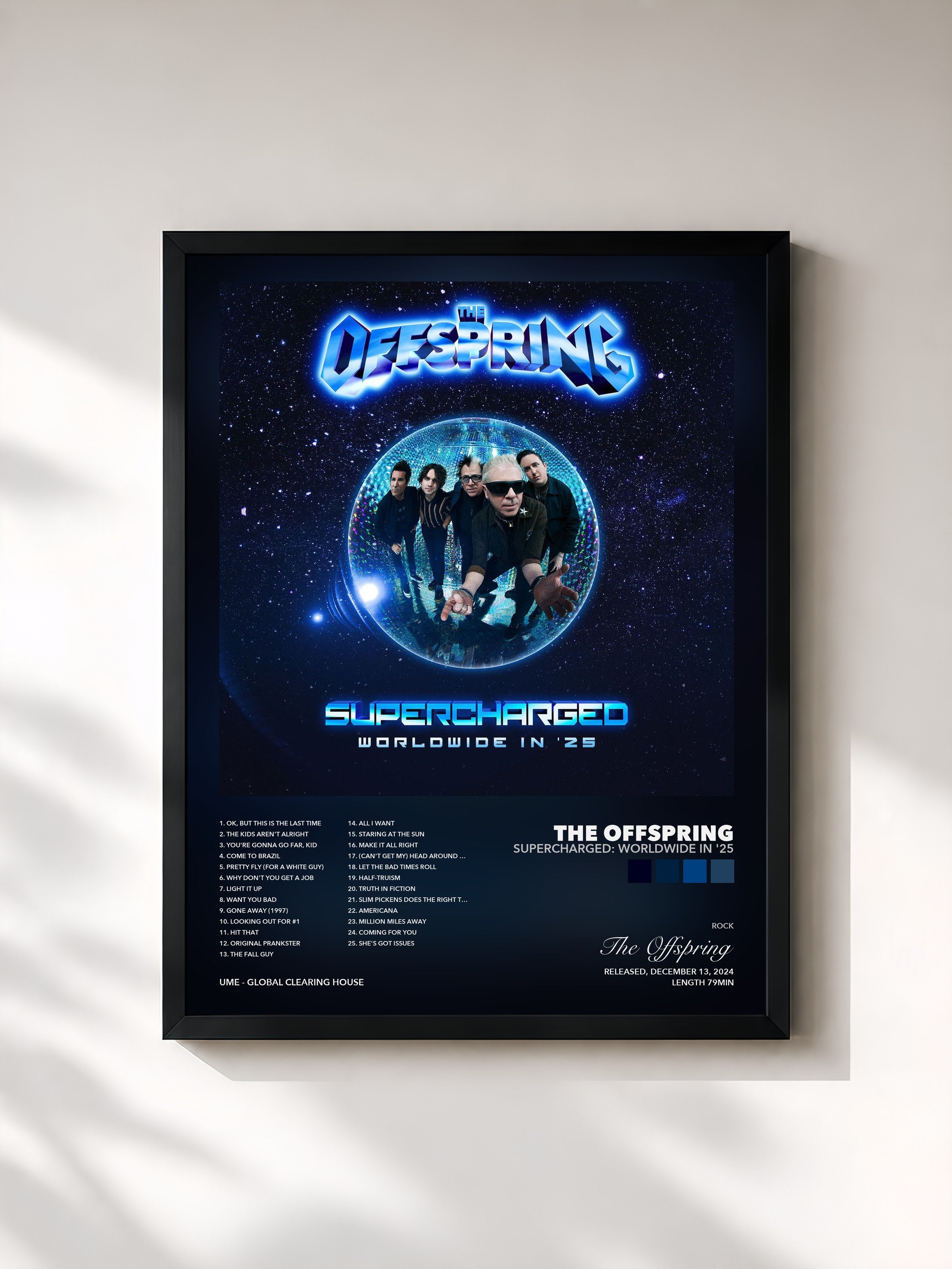The Offspring · SUPERCHARGED: WORLDWIDE IN '25