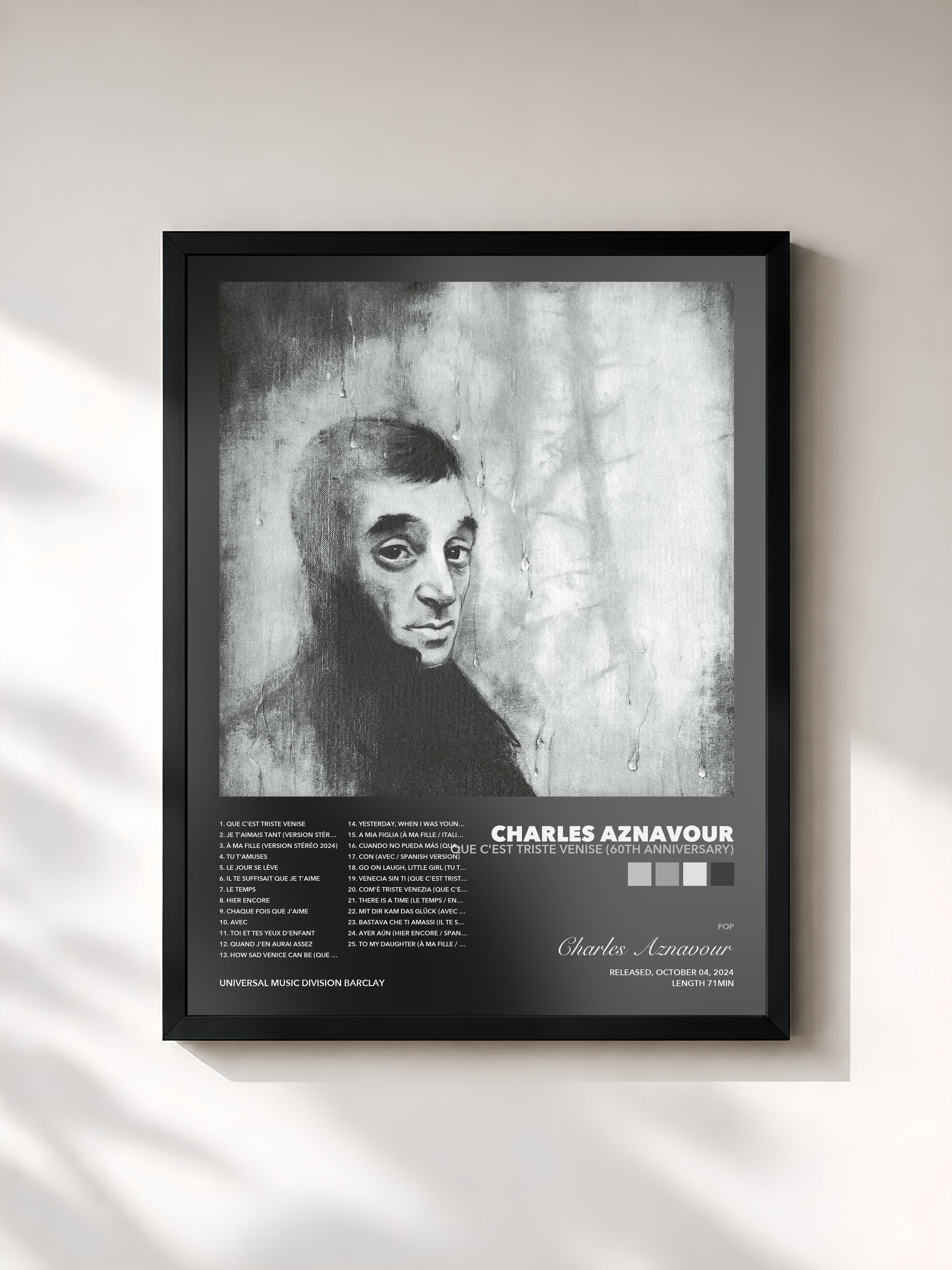 Charles Aznavour – Que c'est triste Venise (60th Anniversary)