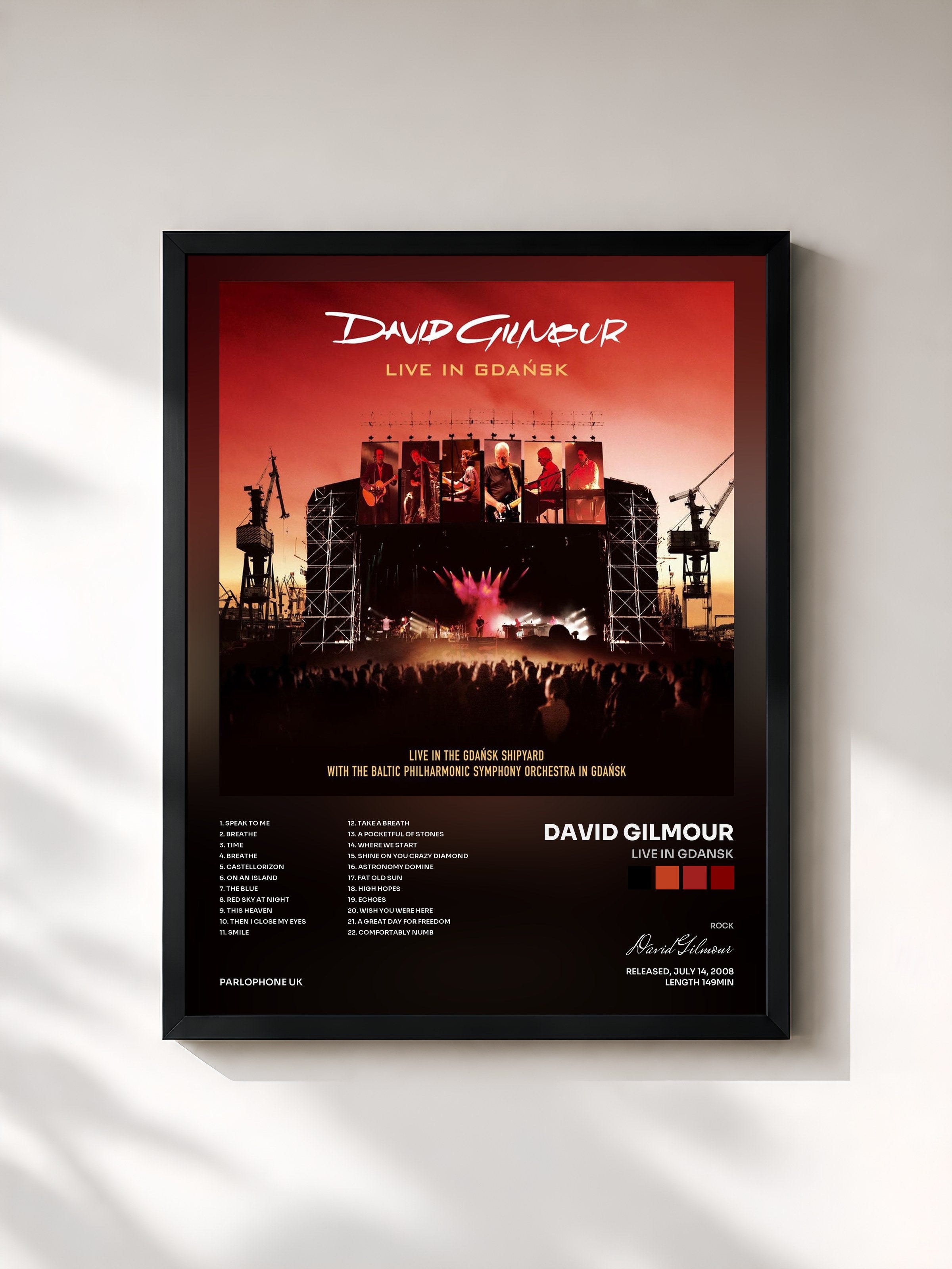 David Gilmour · Live in Gdansk