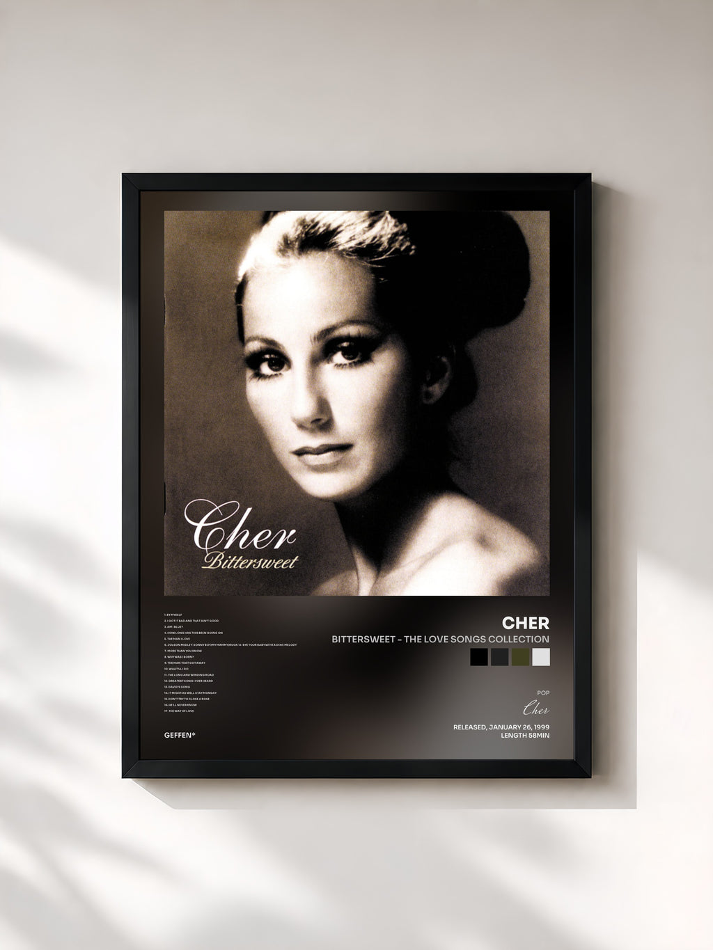 Cher · Bittersweet - The Love Songs Collection