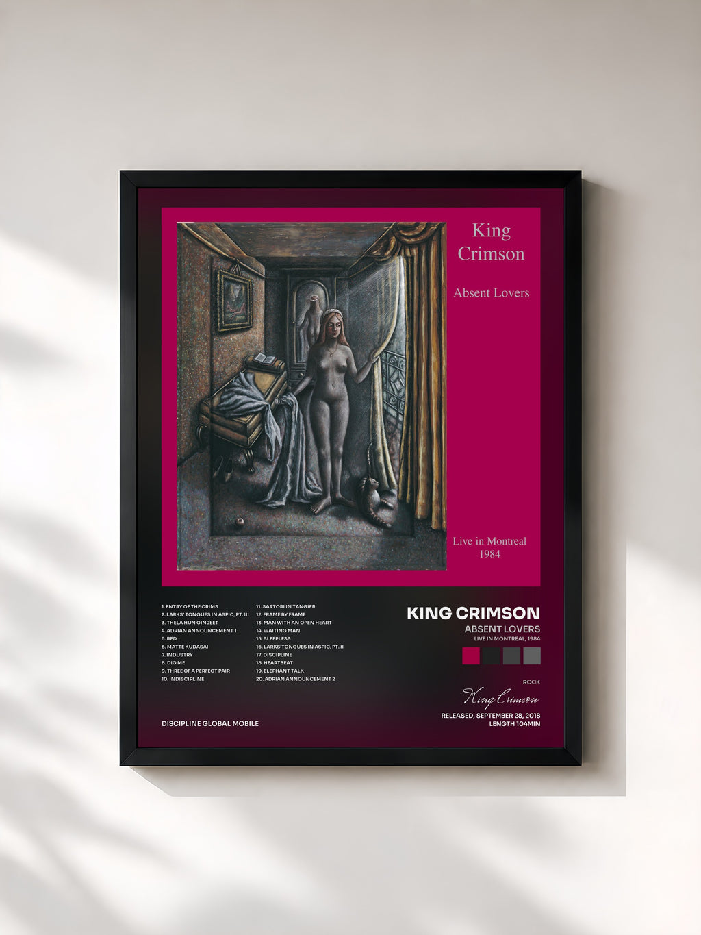 King Crimson · Absent Lovers (Live in Montreal, 1984)