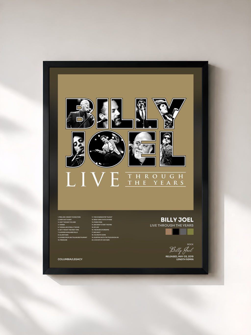 Billy Joel · Live Through the Years