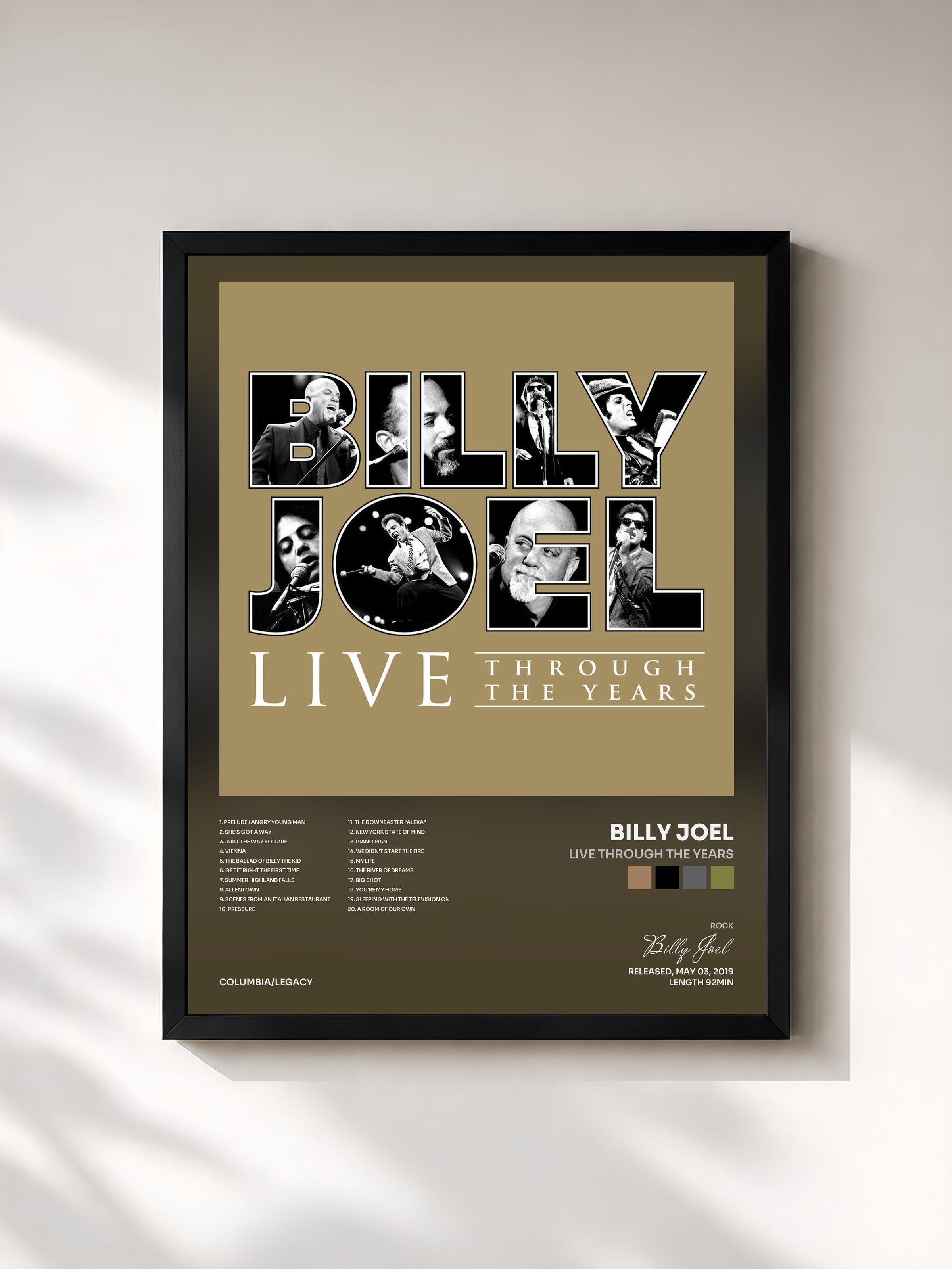 Billy Joel · Live Through the Years