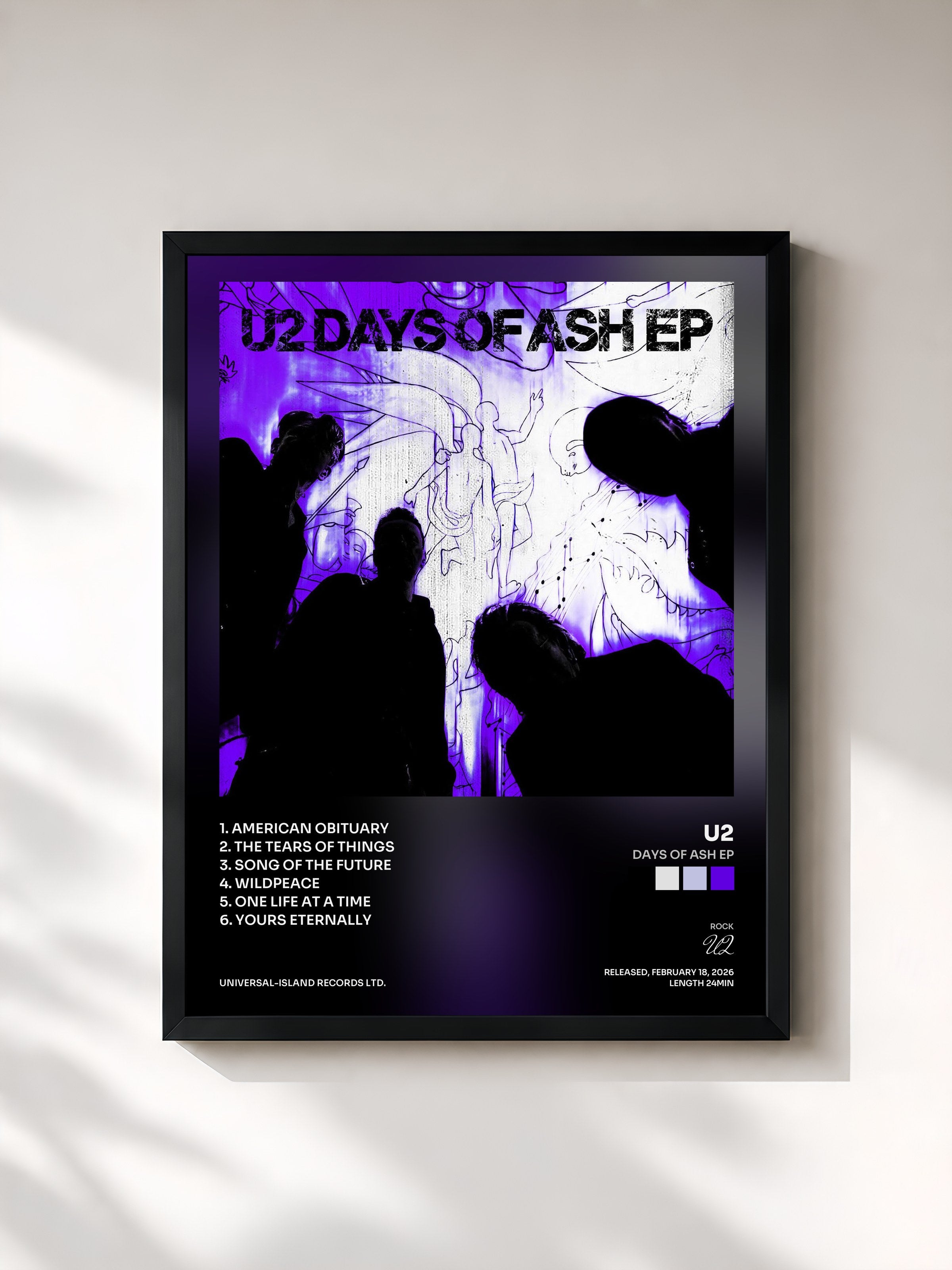 U2 · Days Of Ash EP