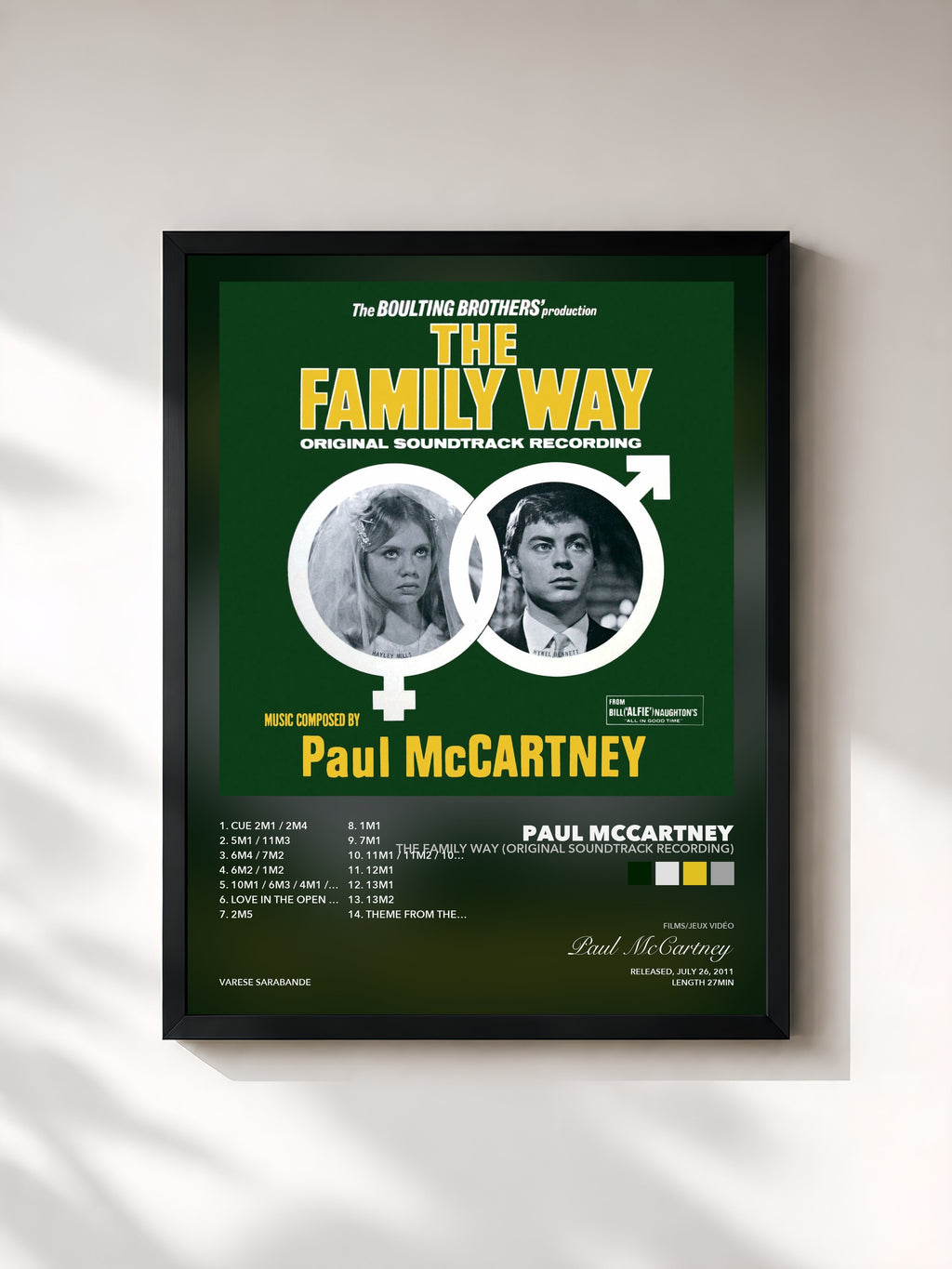 Paul McCartney – The Family Way (Original Soundtrack Recording)