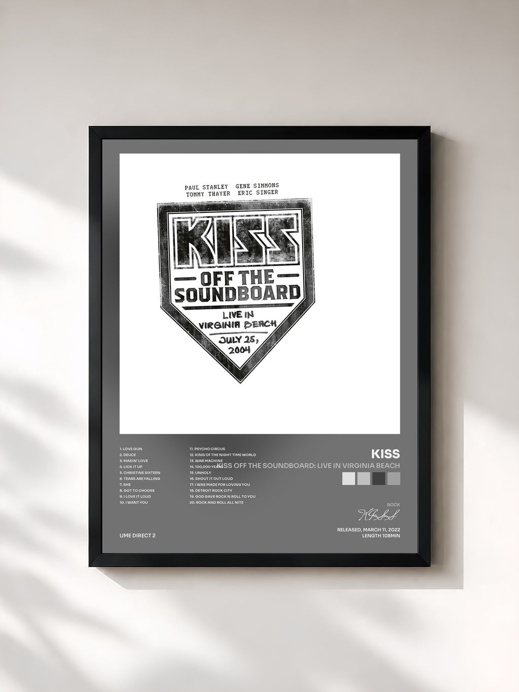 KISS · KISS Off The Soundboard: Live In Virginia Beach