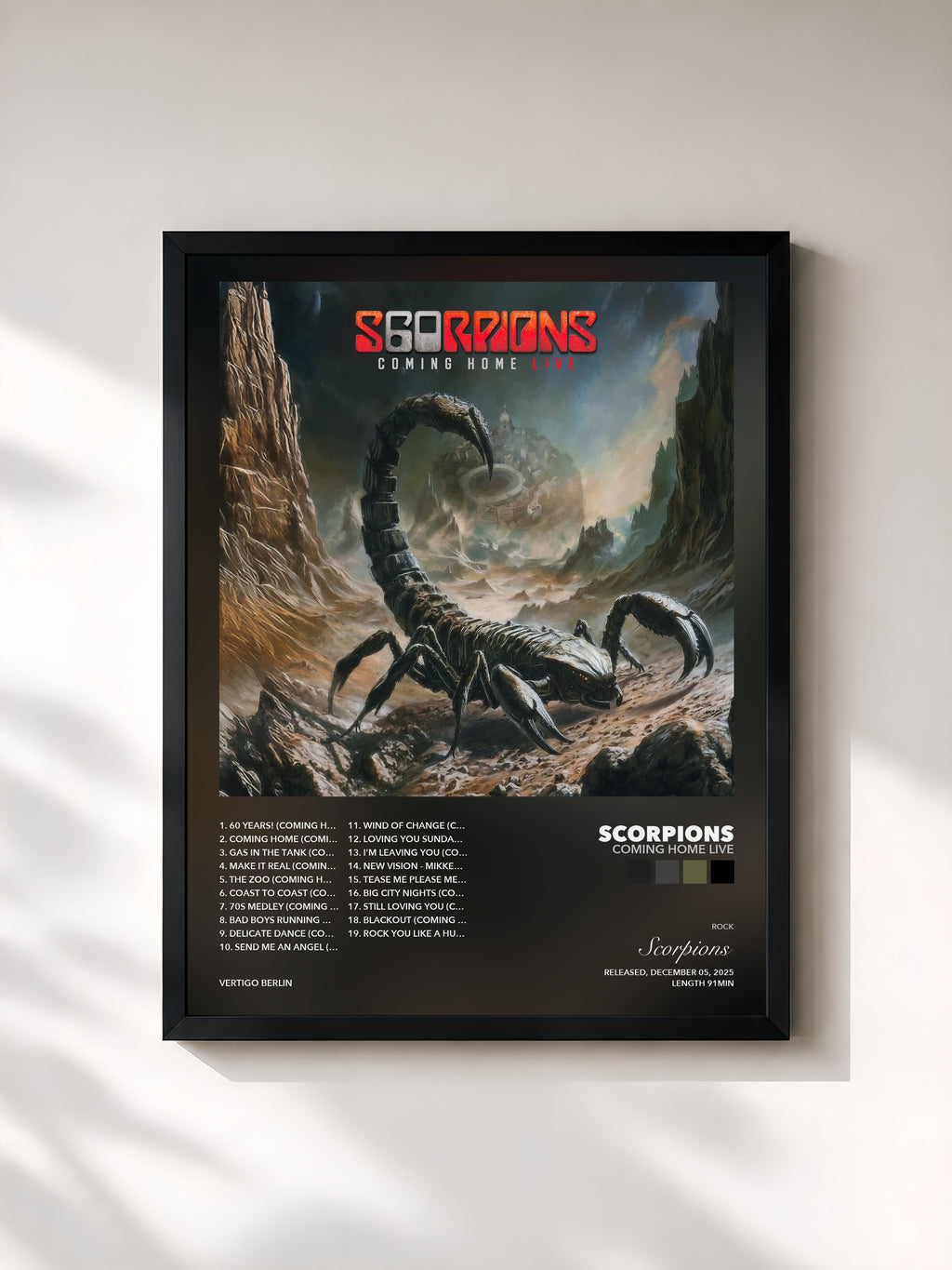 Scorpions · Coming Home Live