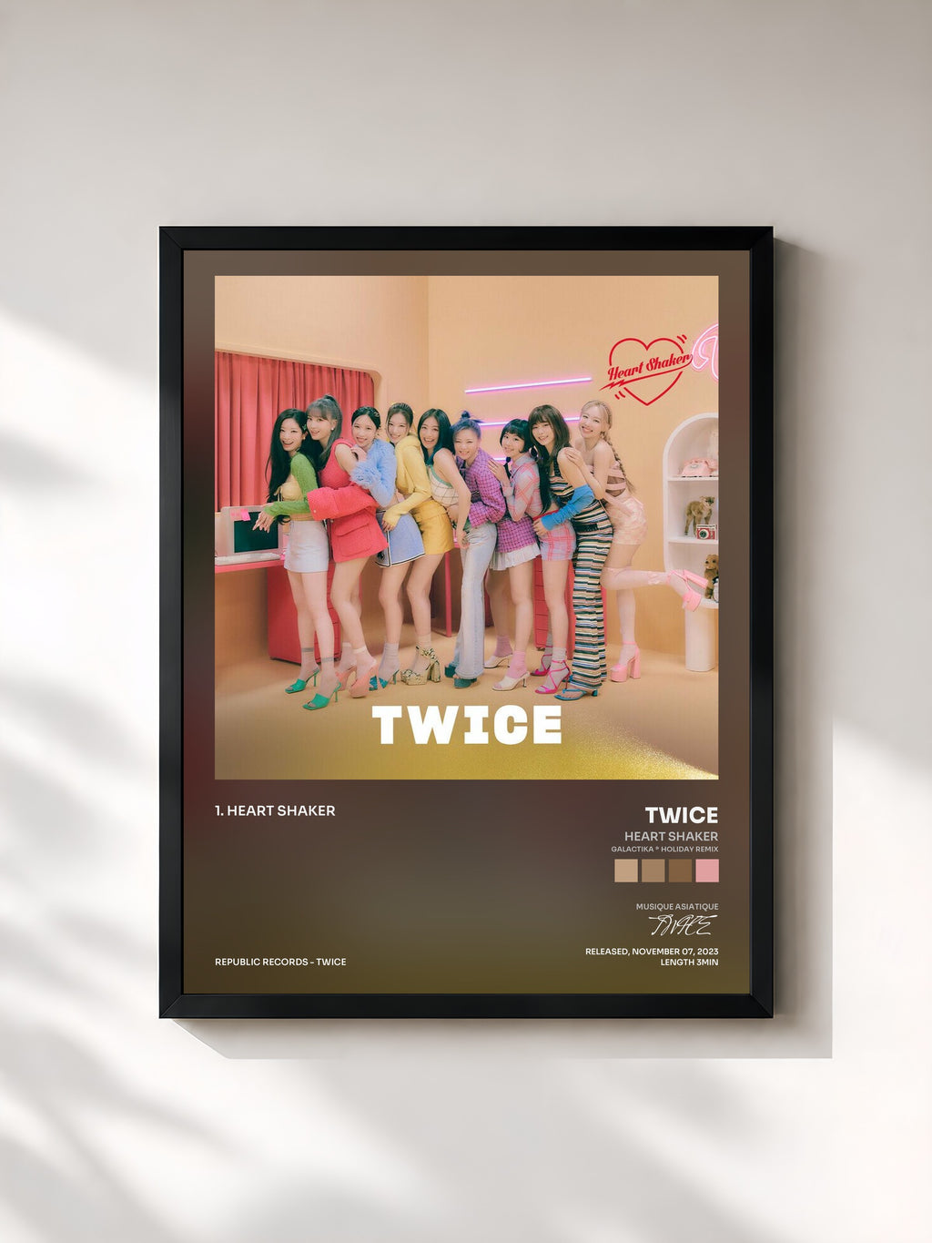 TWICE · Heart Shaker (GALACTIKA * Holiday Remix)