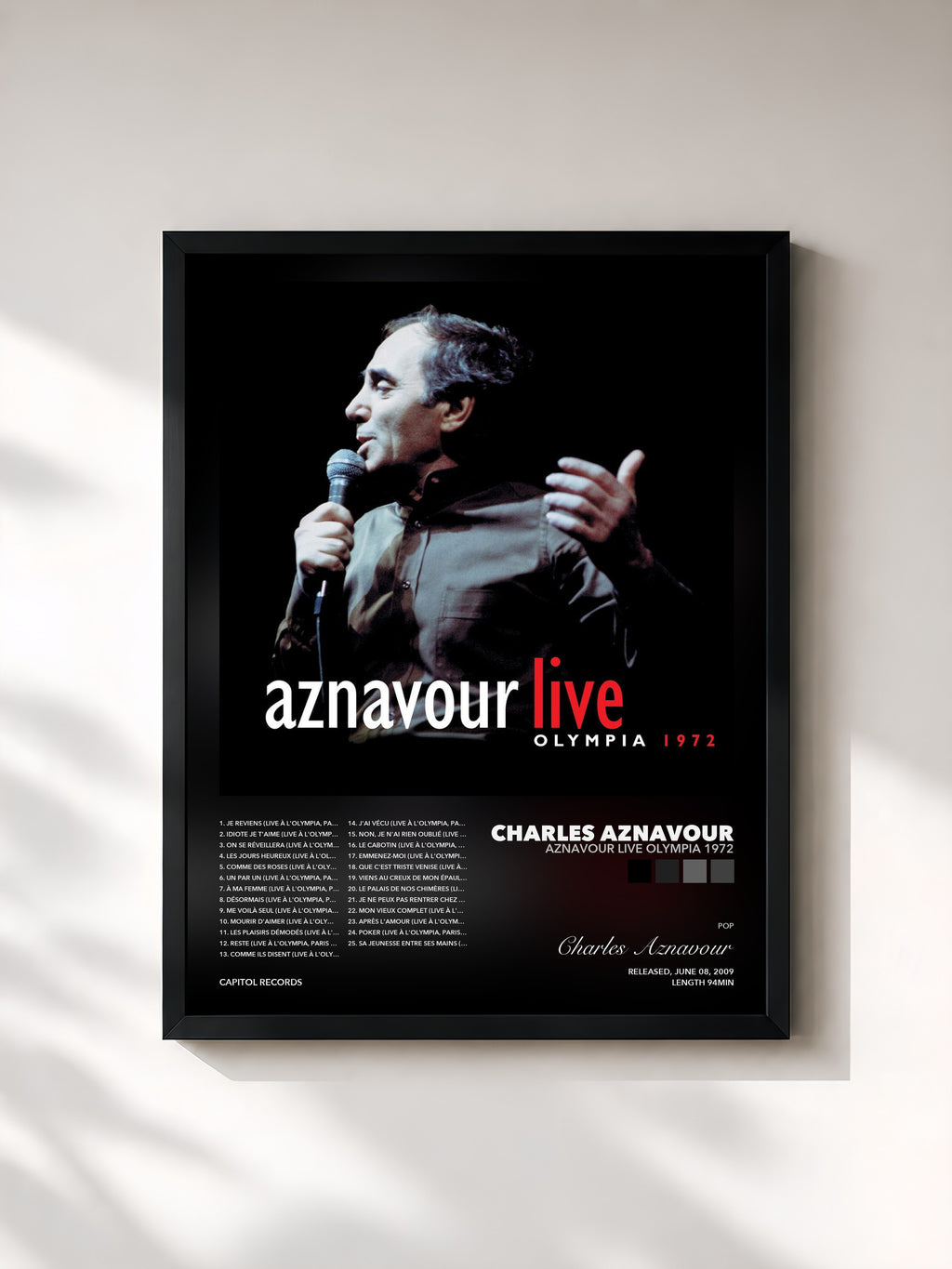 Charles Aznavour – Aznavour Live Olympia 1972