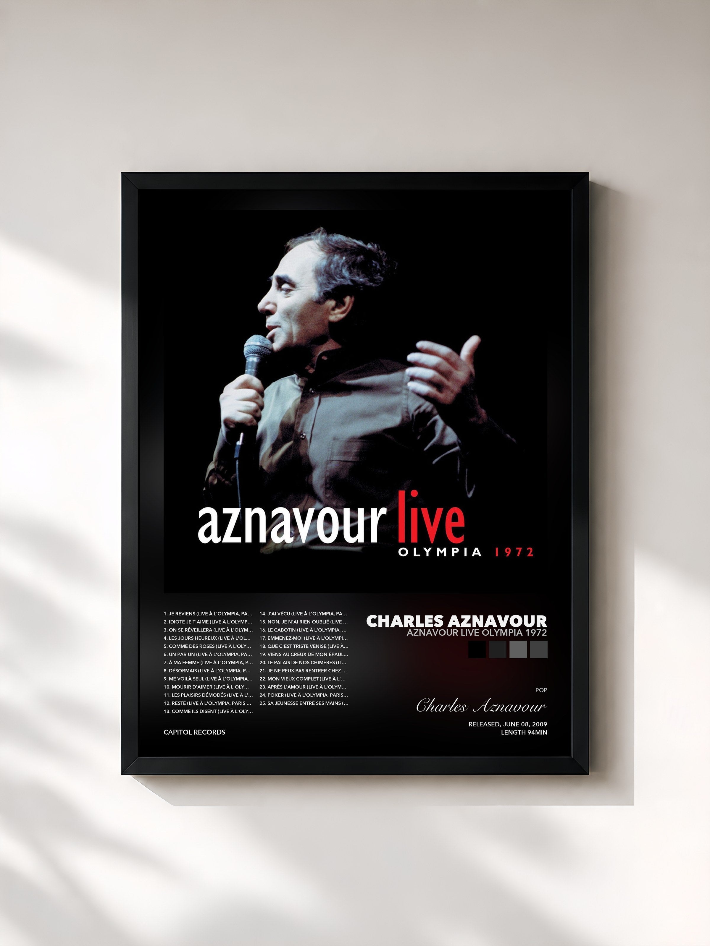 Charles Aznavour – Aznavour Live Olympia 1972