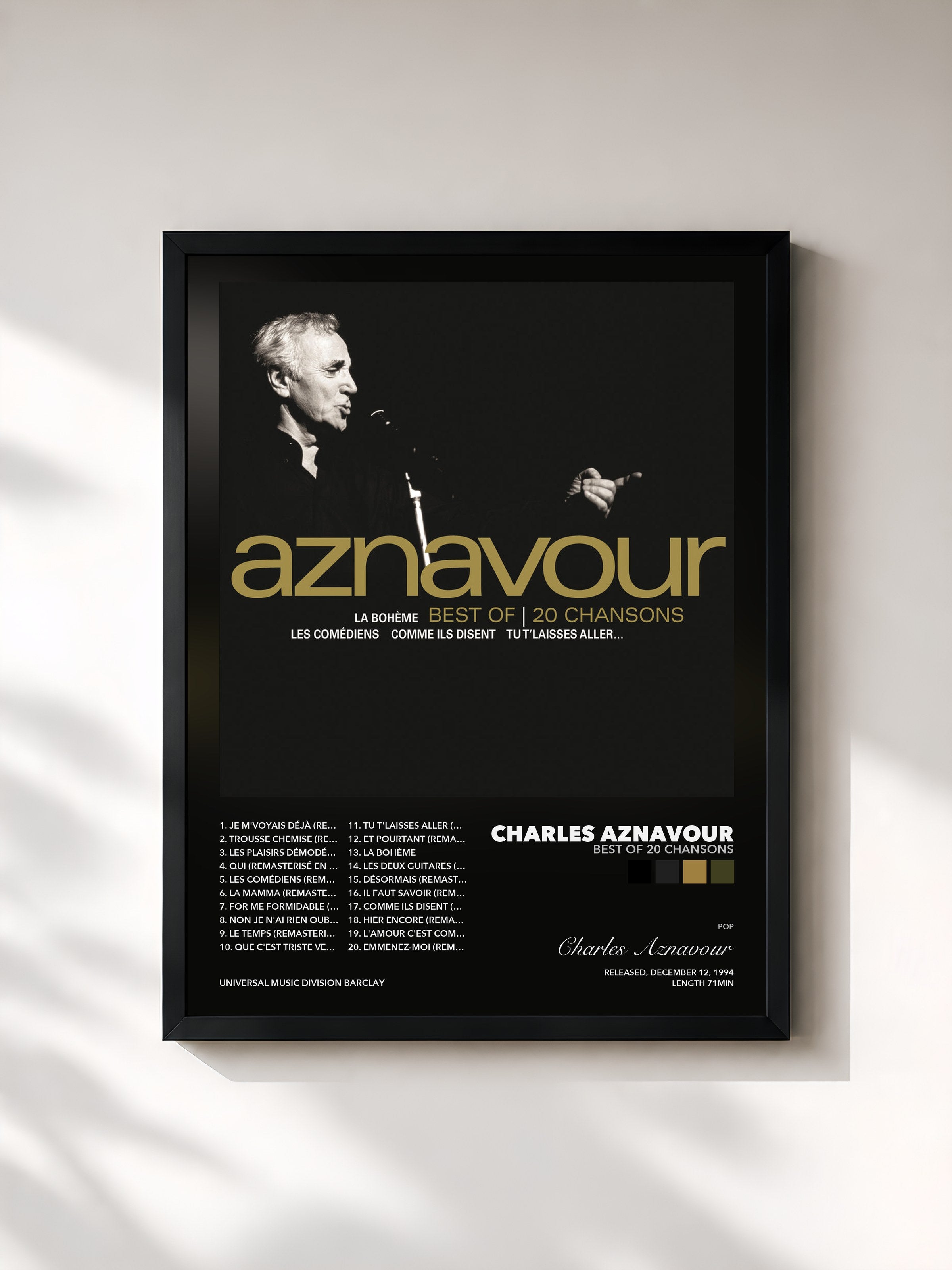 Charles Aznavour – Best Of 20 Chansons