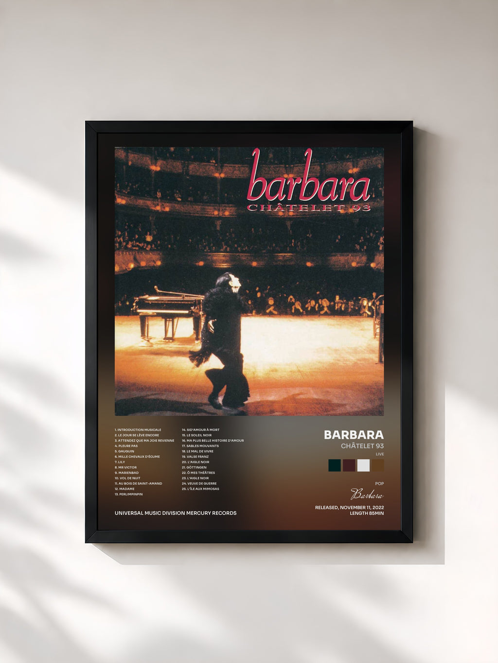 Barbara · Châtelet 93 (Live)