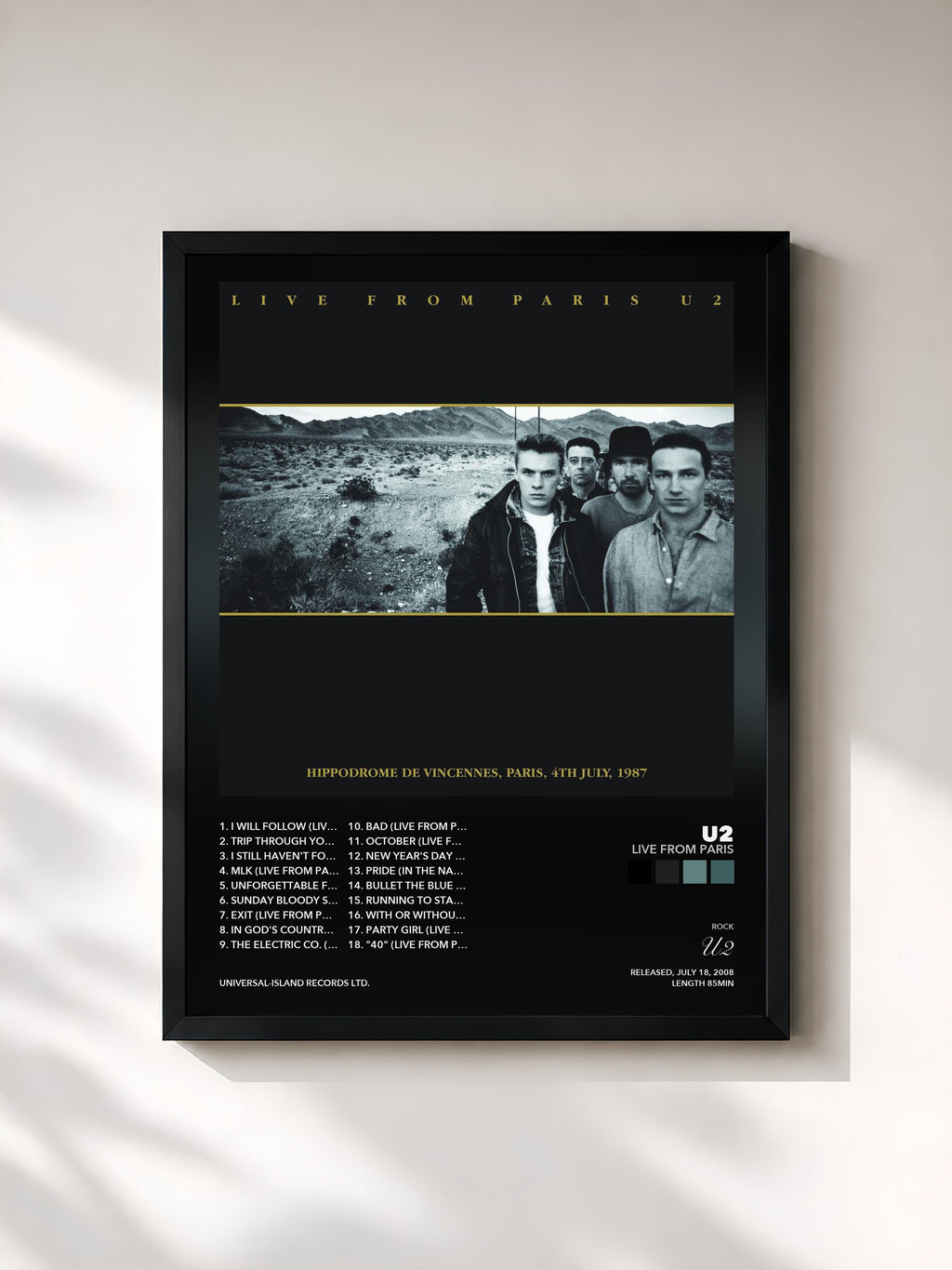 U2 – Live From Paris