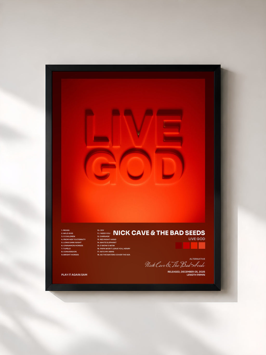Nick Cave & The Bad Seeds · Live God