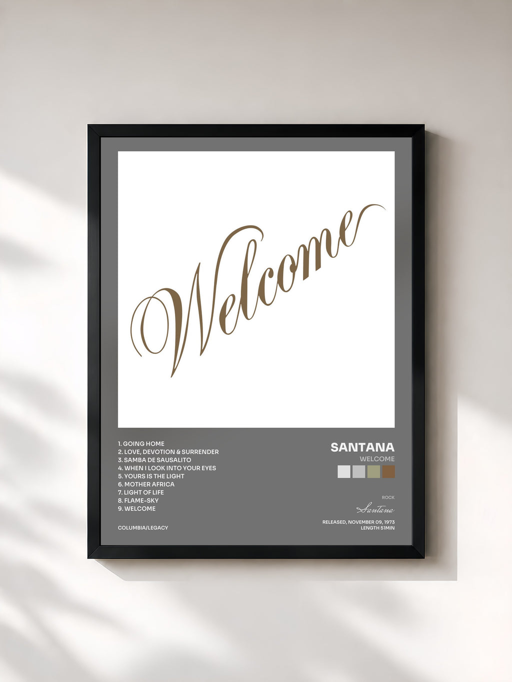 Santana · Welcome