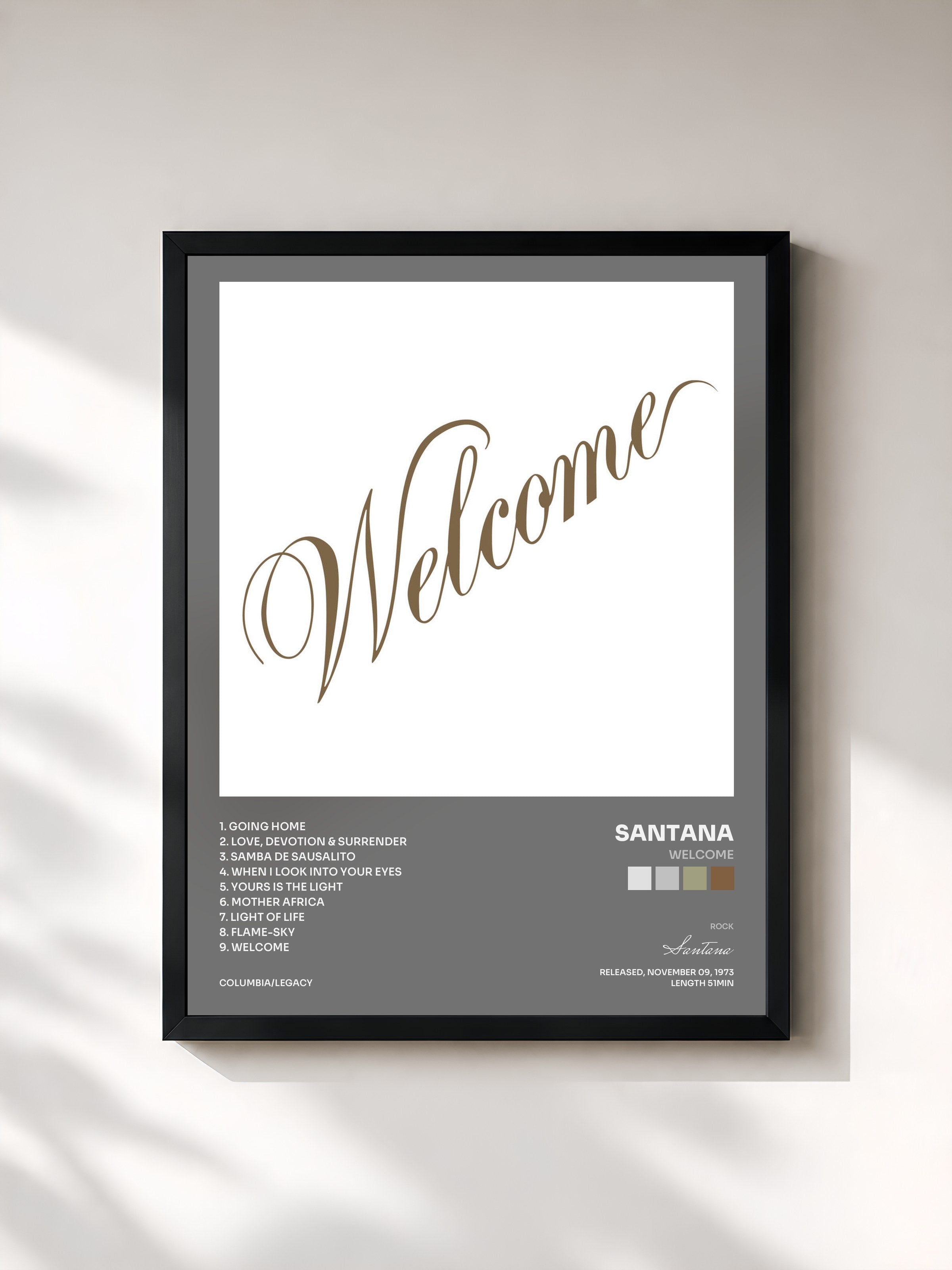 Santana · Welcome