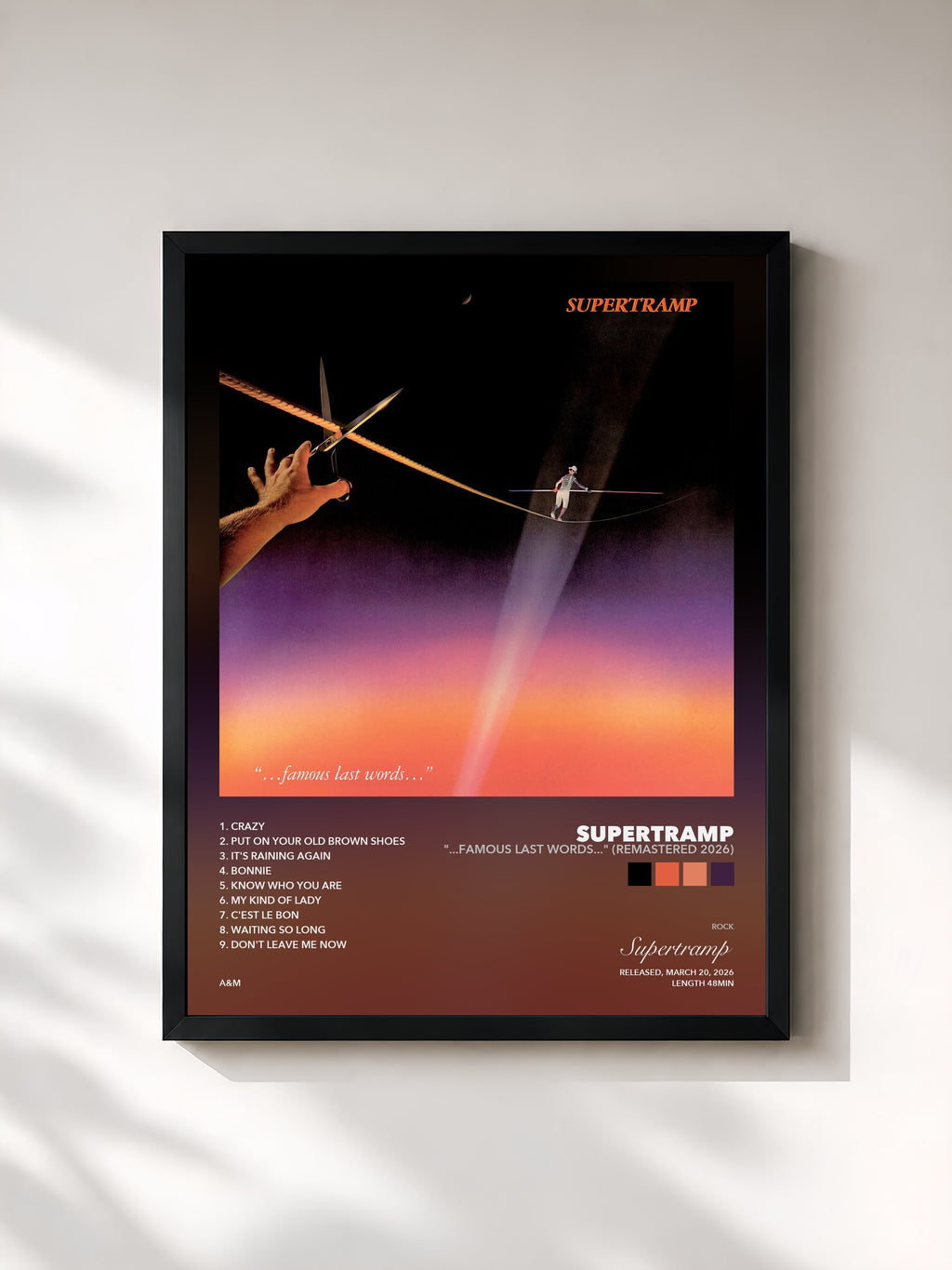 Supertramp – "...Famous Last Words..." (Remastered 2026)