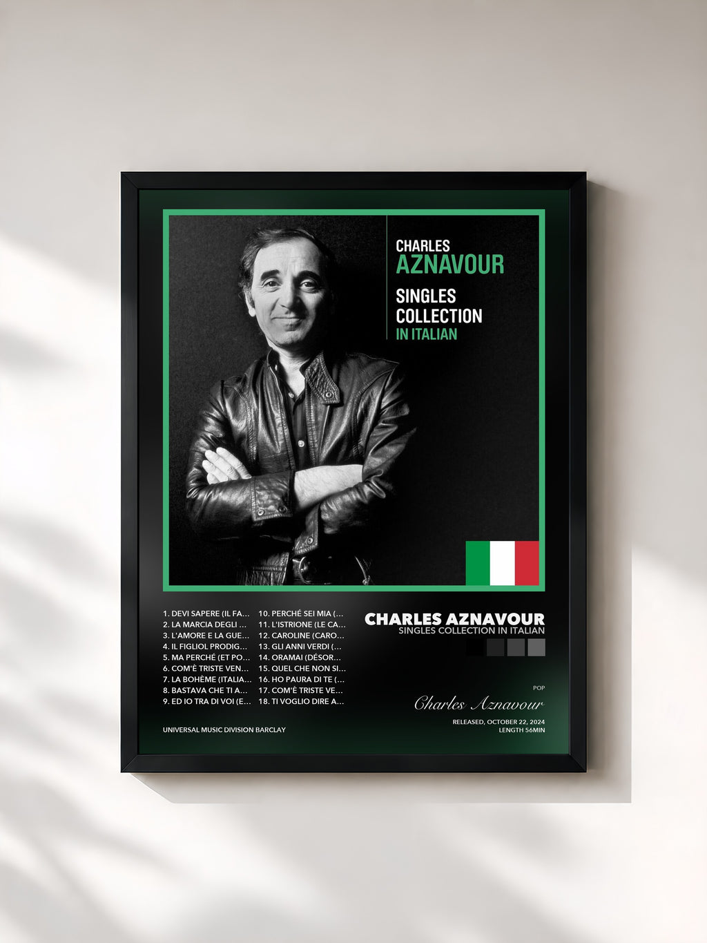 Charles Aznavour – Singles Collection In Italian