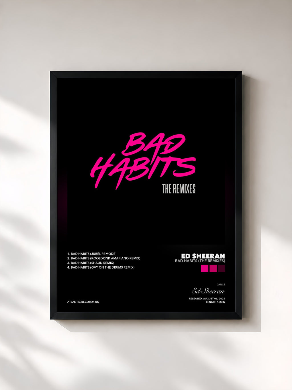 Ed Sheeran · Bad Habits (The Remixes)
