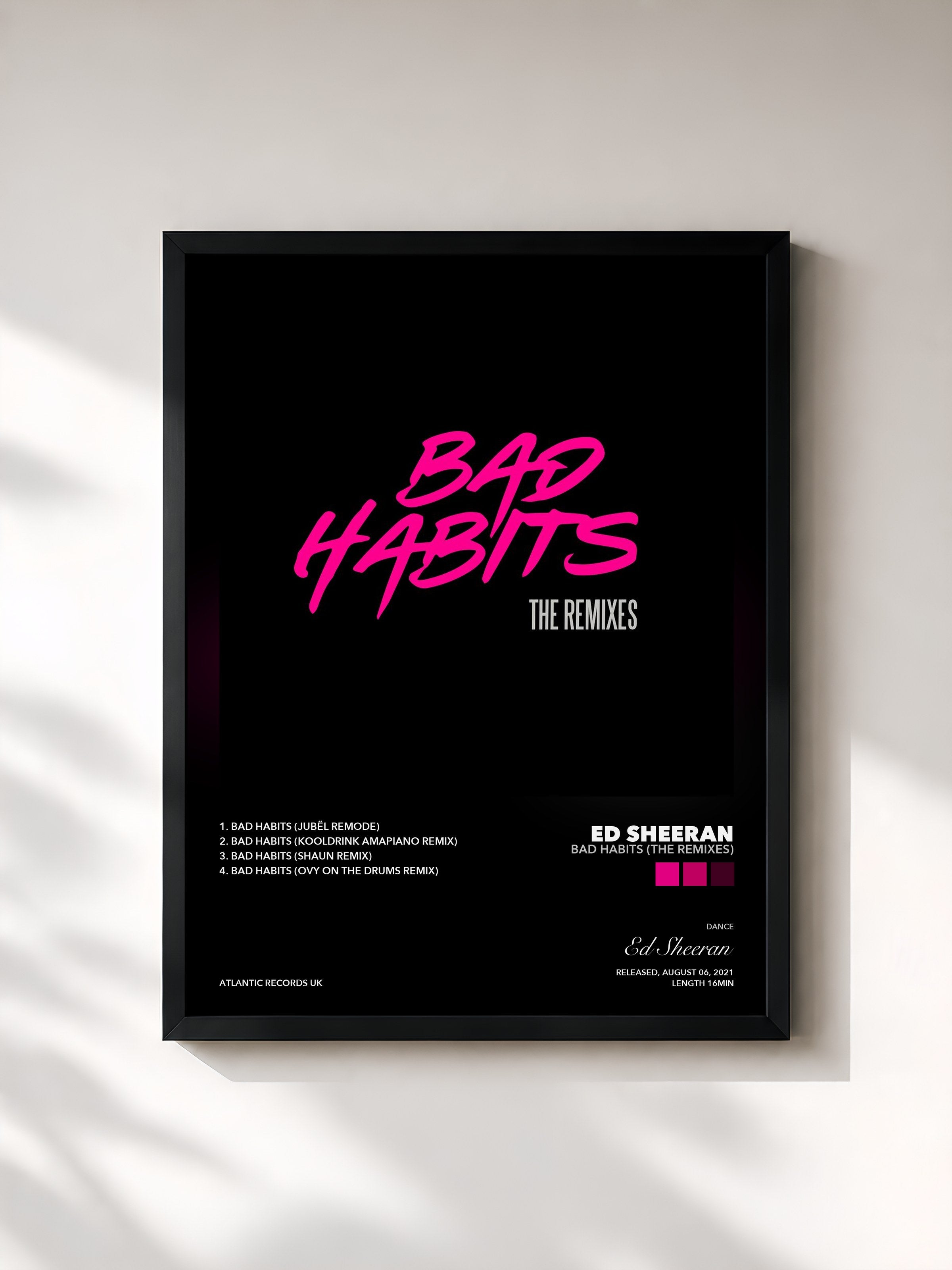 Ed Sheeran · Bad Habits (The Remixes)