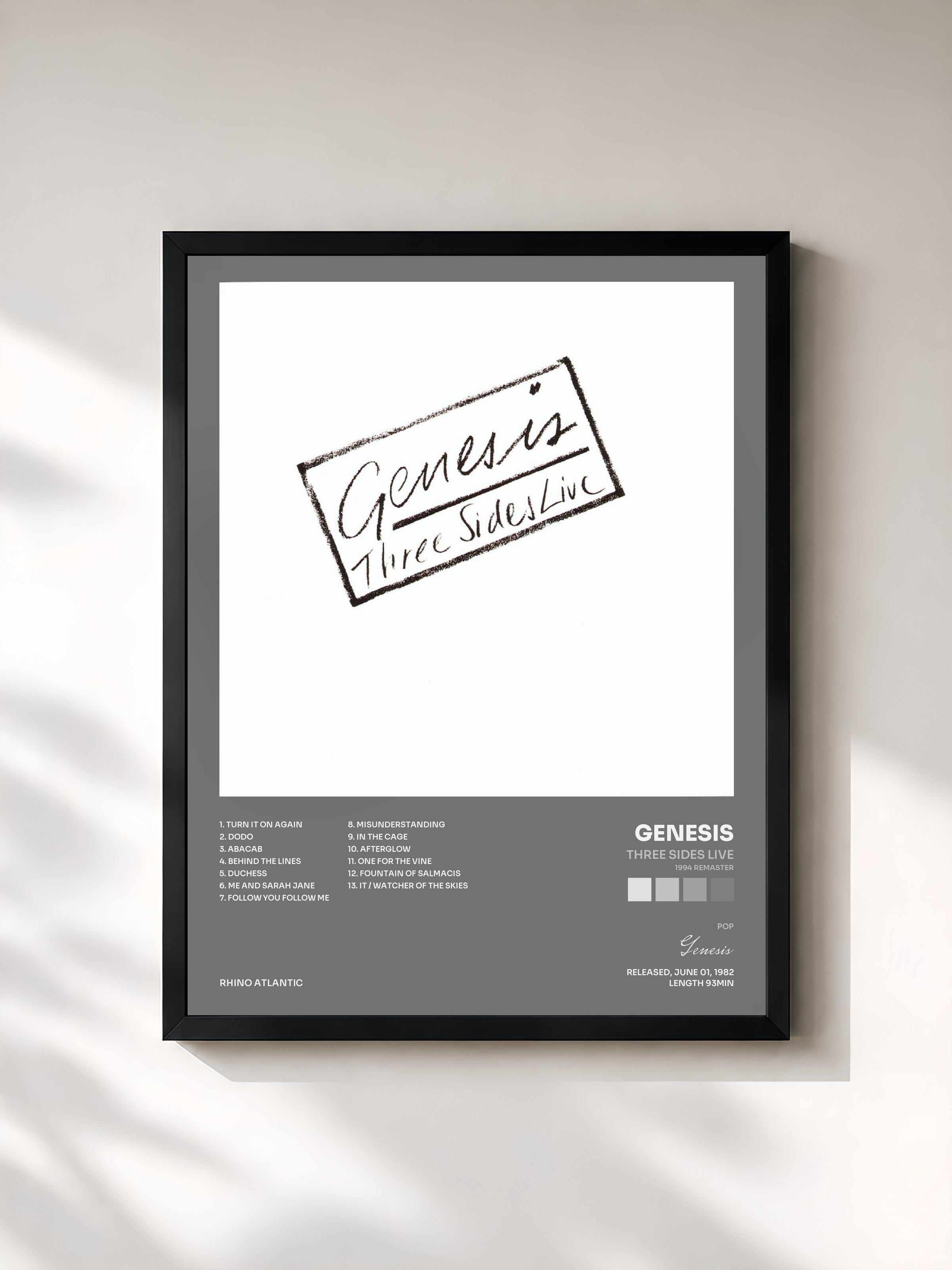 Genesis · Three Sides Live (1994 Remaster)