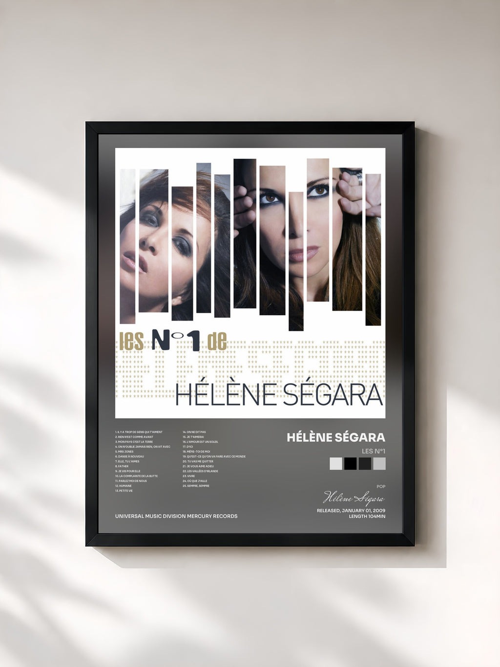 Hélène Ségara · Les N°1