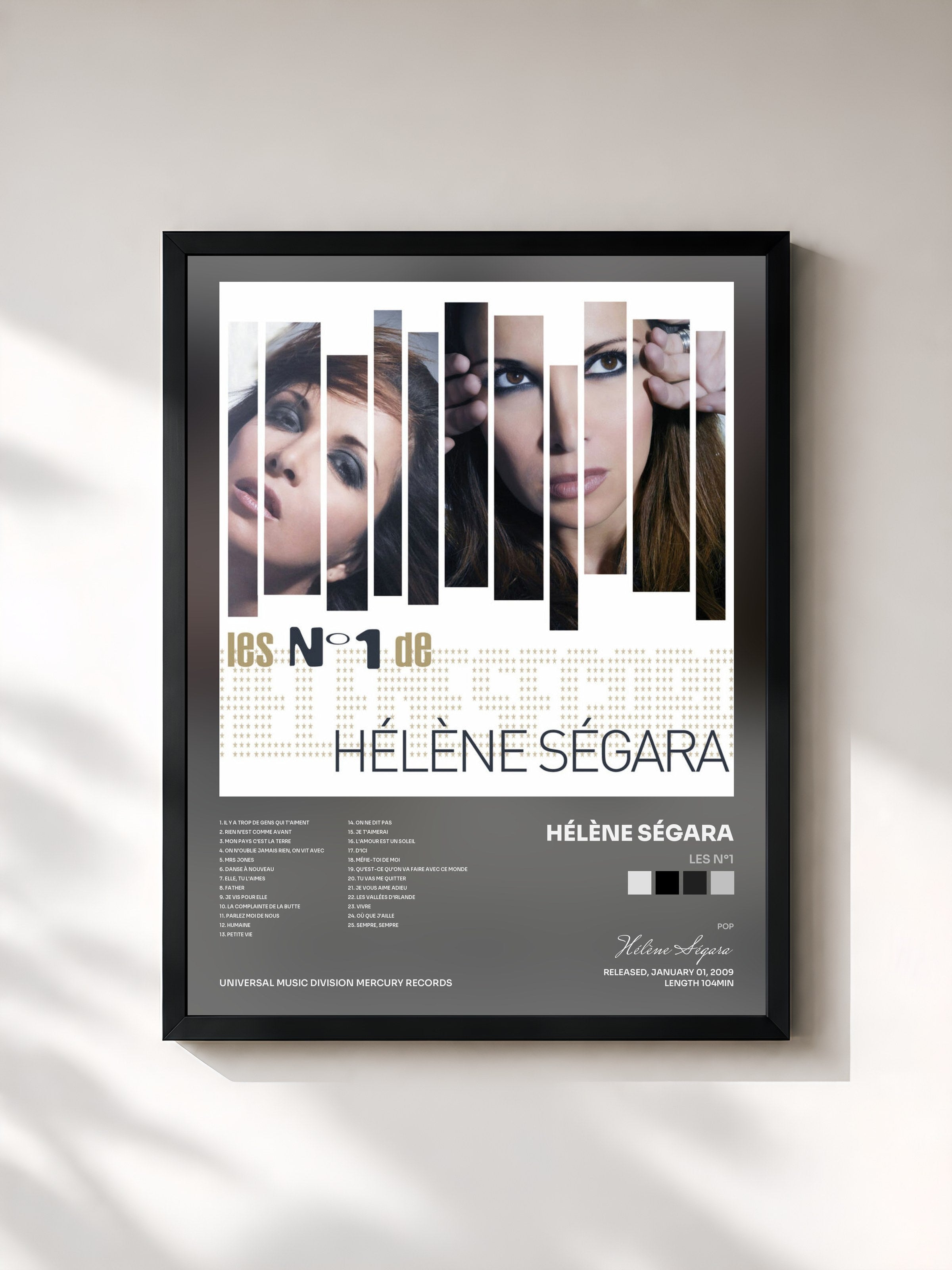 Hélène Ségara · Les N°1
