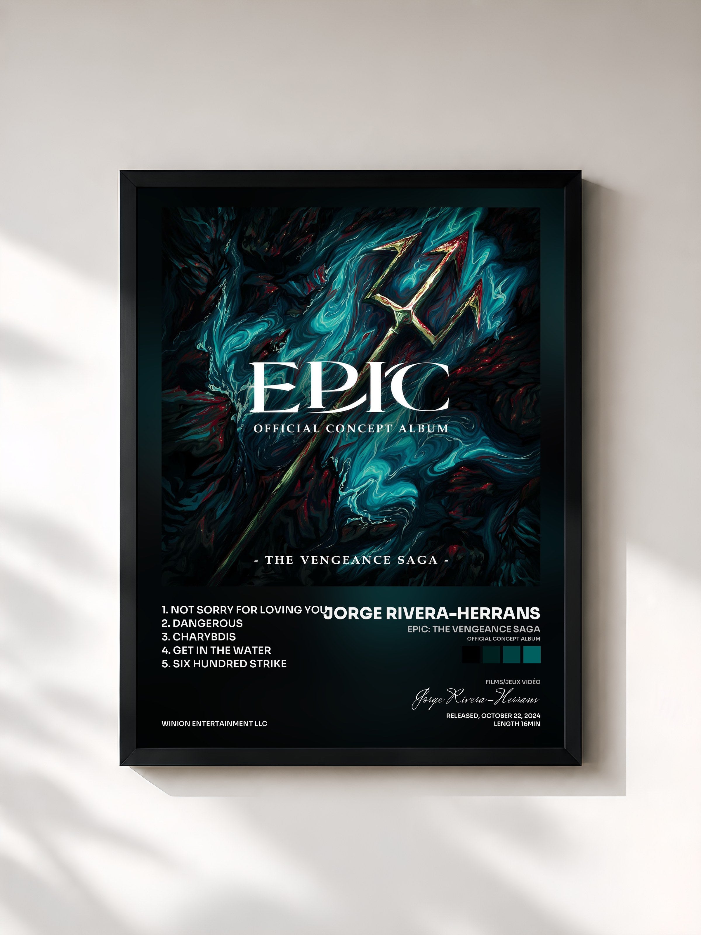 Jorge Rivera-Herrans · EPIC: The Vengeance Saga (Official Concept Album)