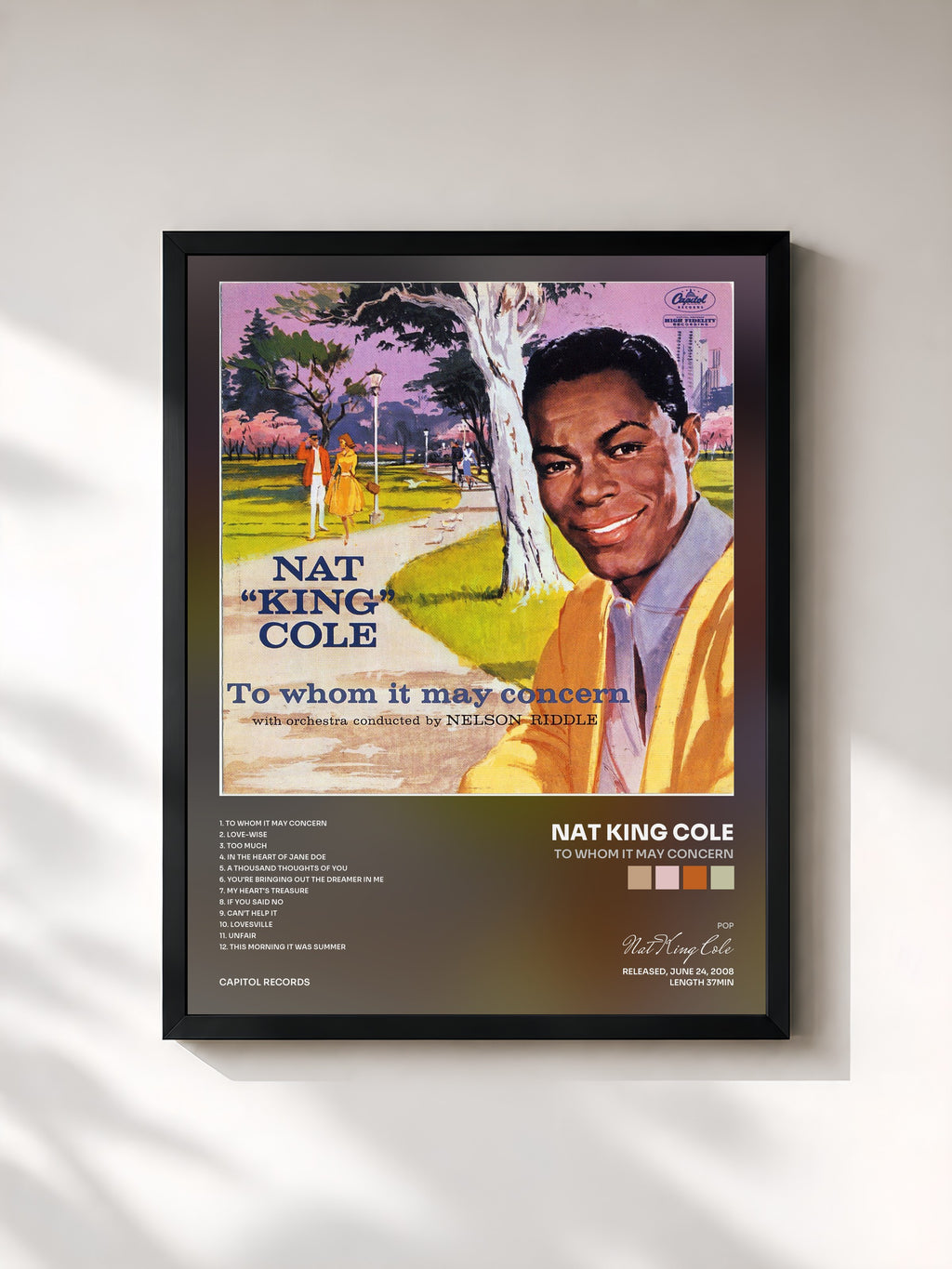 Nat King Cole · To Whom It May Concern