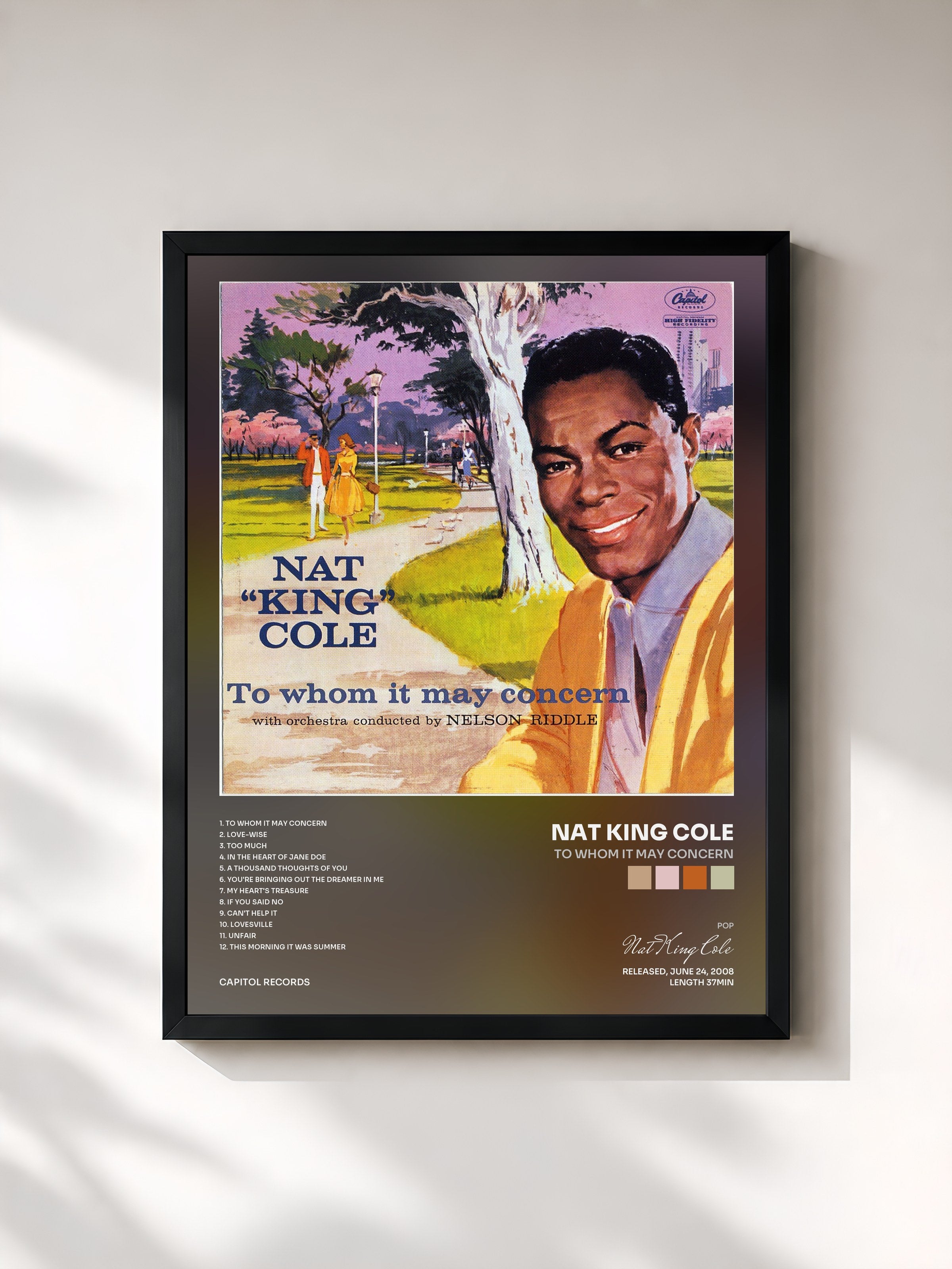 Nat King Cole · To Whom It May Concern