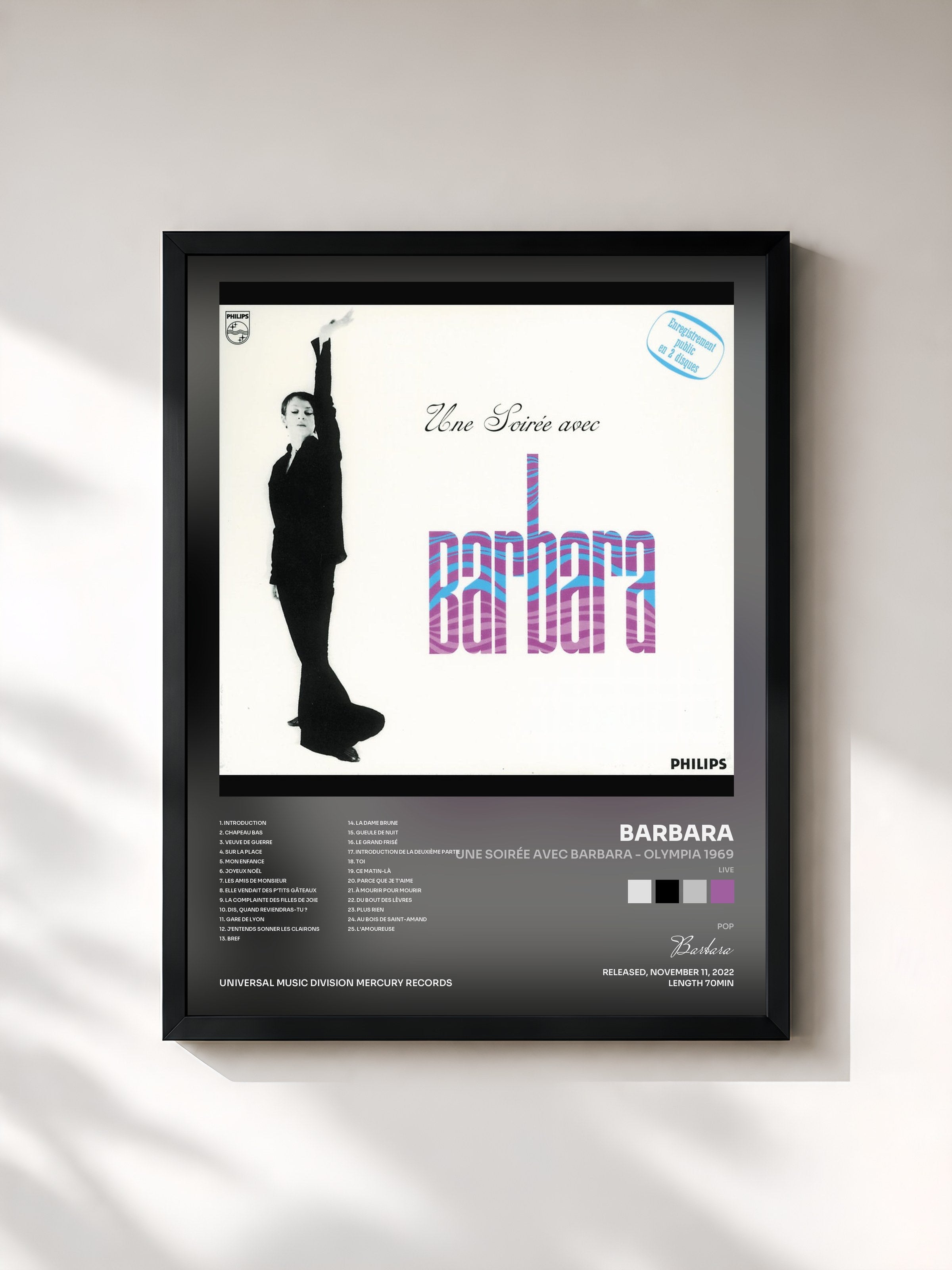 Barbara · Une soirée avec Barbara - Olympia 1969 (Live)