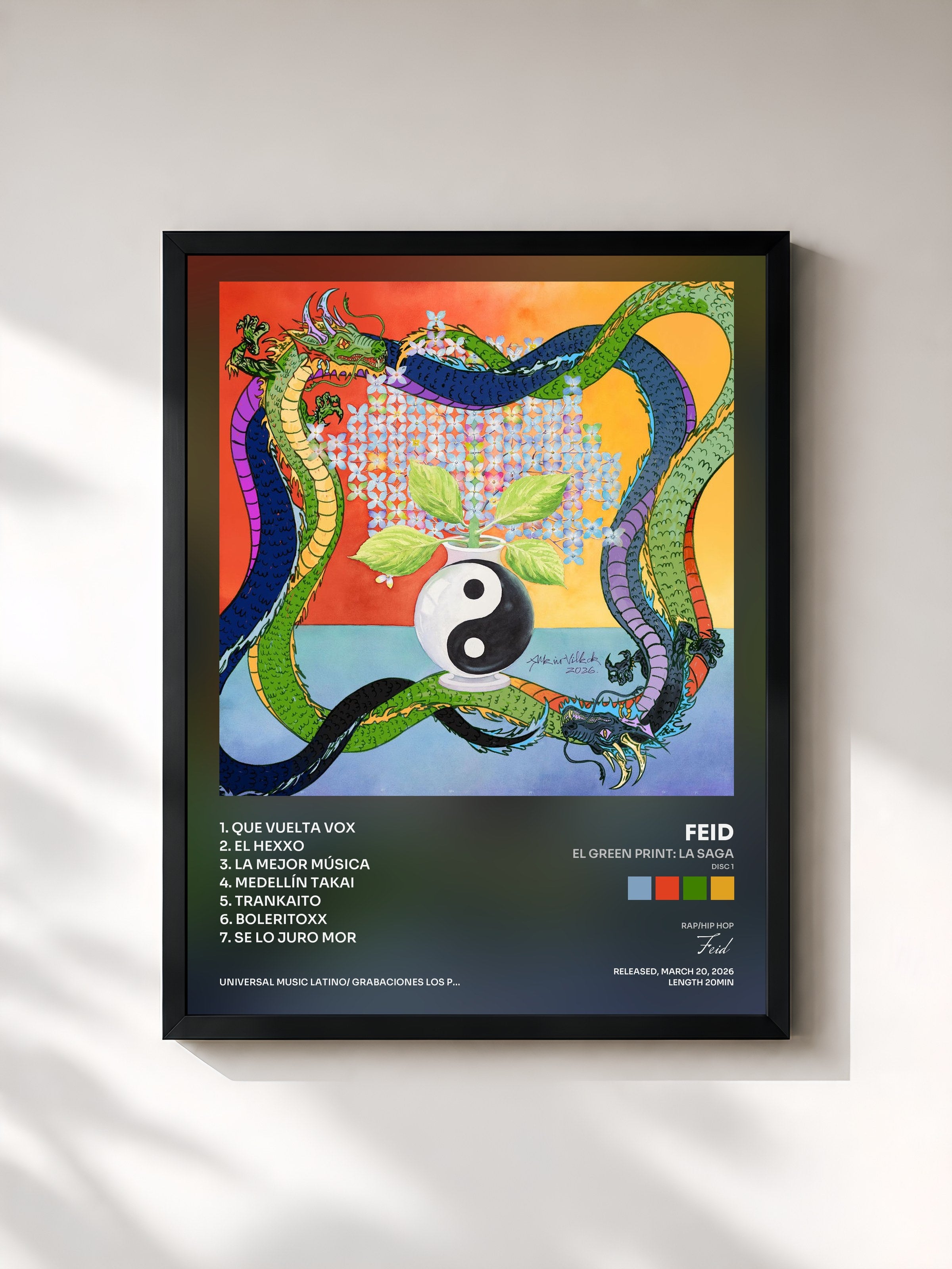 Feid · EL GREEN PRINT: La Saga (Disc 1) — FEID VS FERXXO