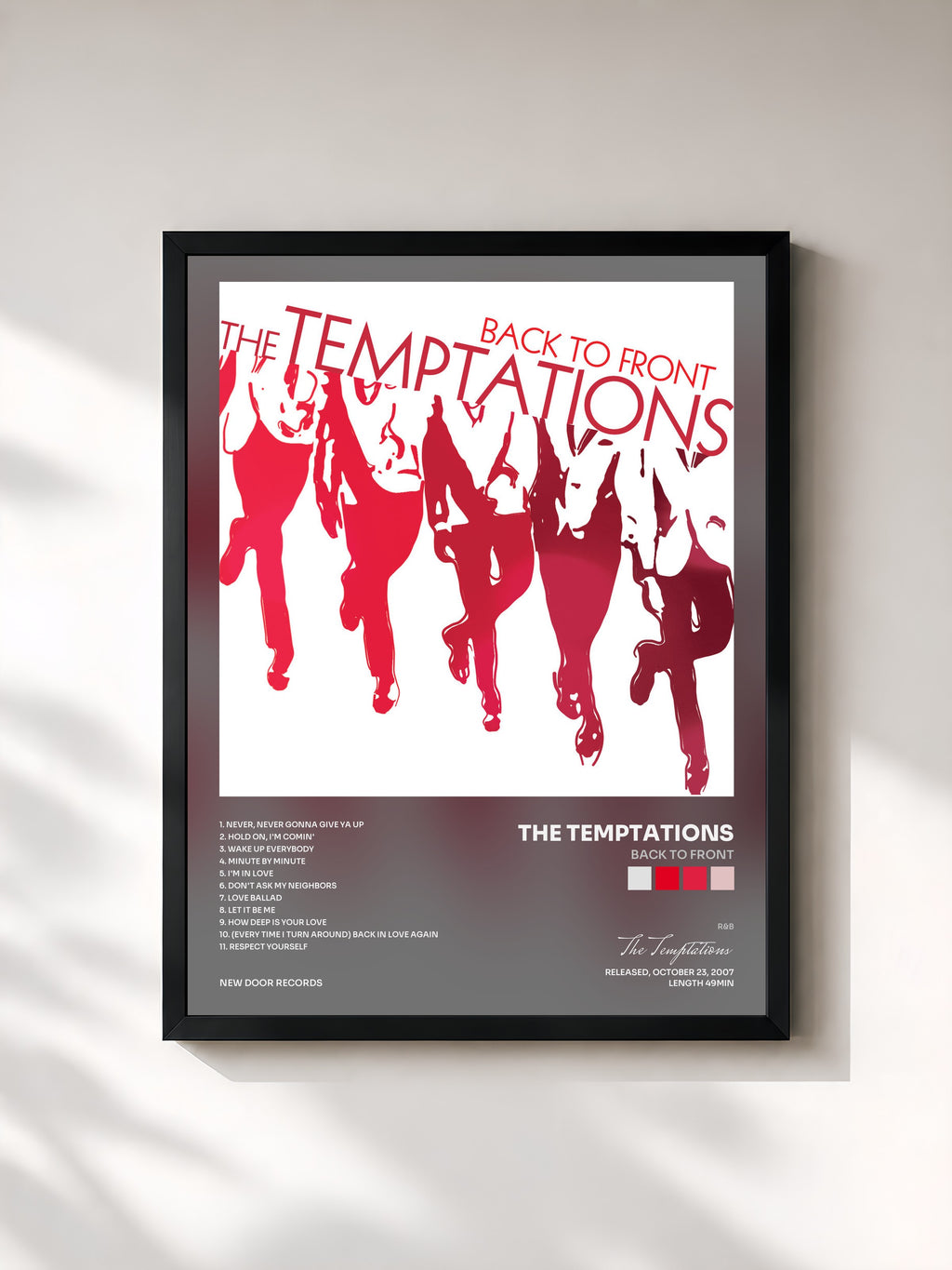 The Temptations · Back To Front