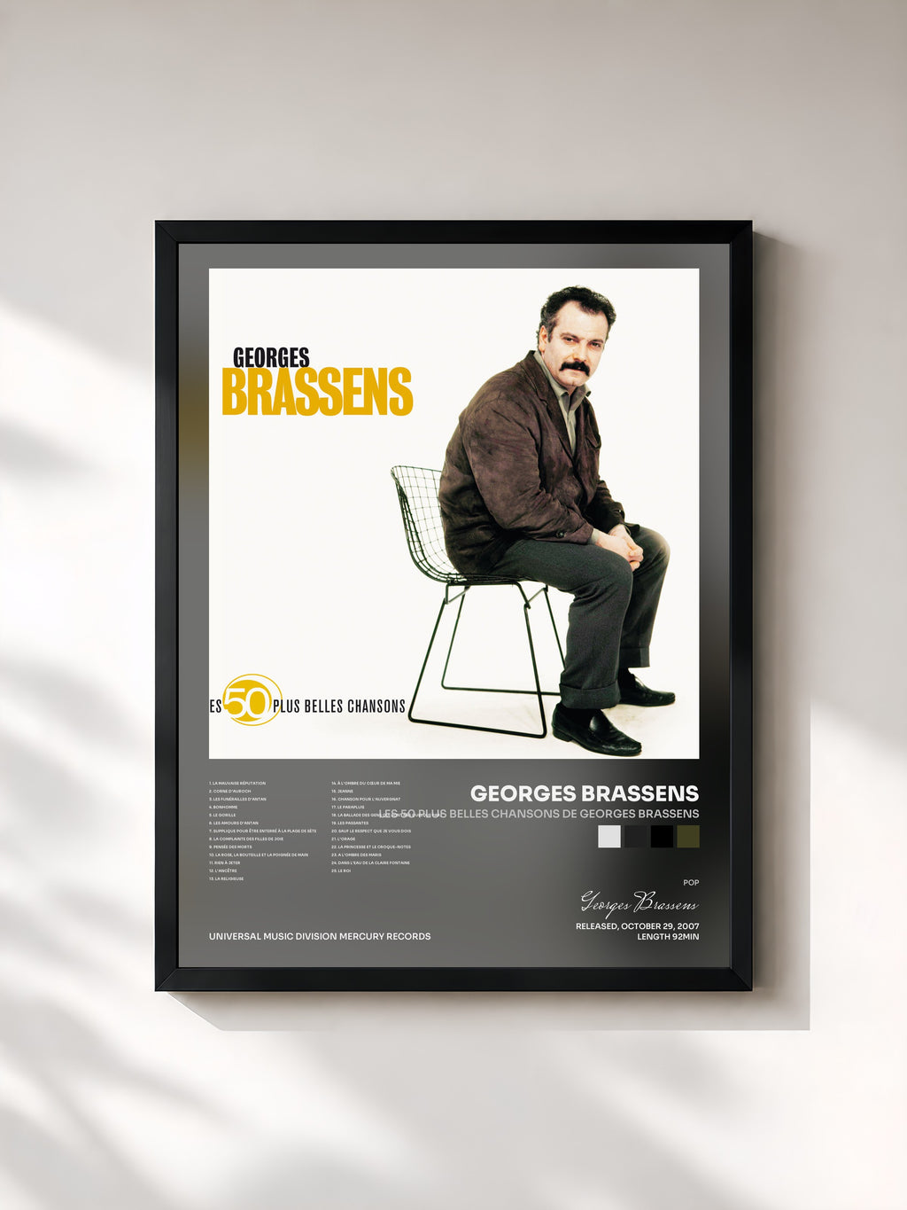 Georges Brassens · Les 50 Plus Belles Chansons De Georges Brassens