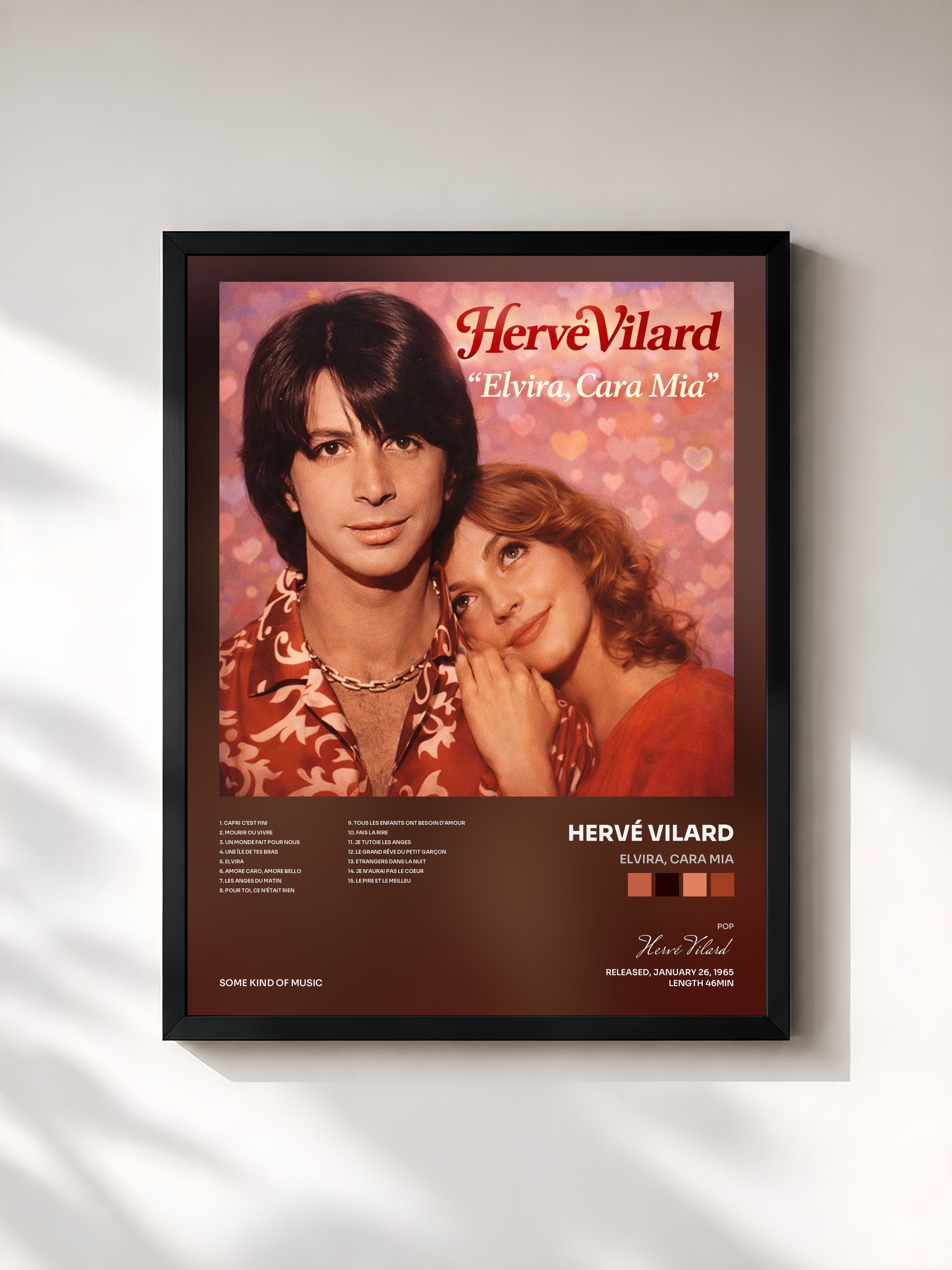 Hervé Vilard · Elvira, Cara Mia