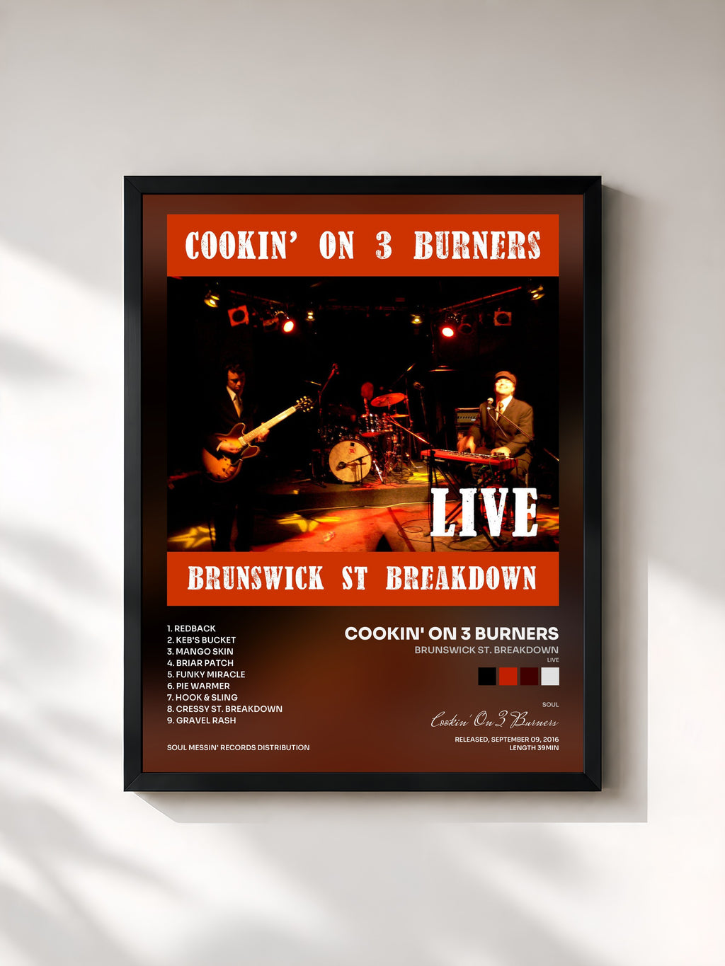 Cookin' On 3 Burners · Brunswick St. Breakdown (Live)