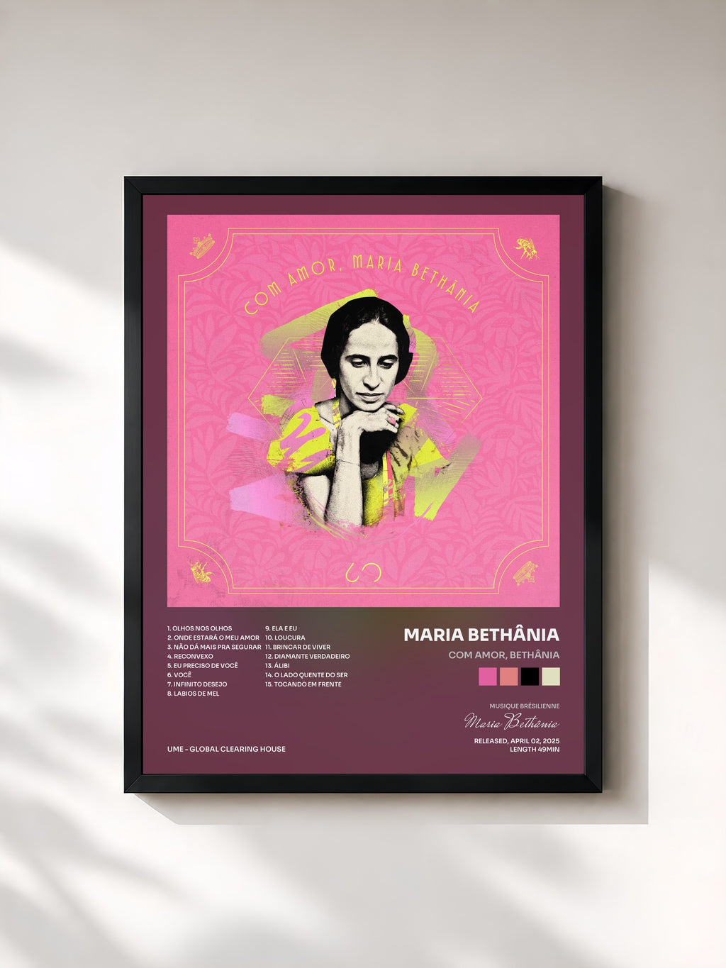 Maria Bethânia · Com amor, Bethânia